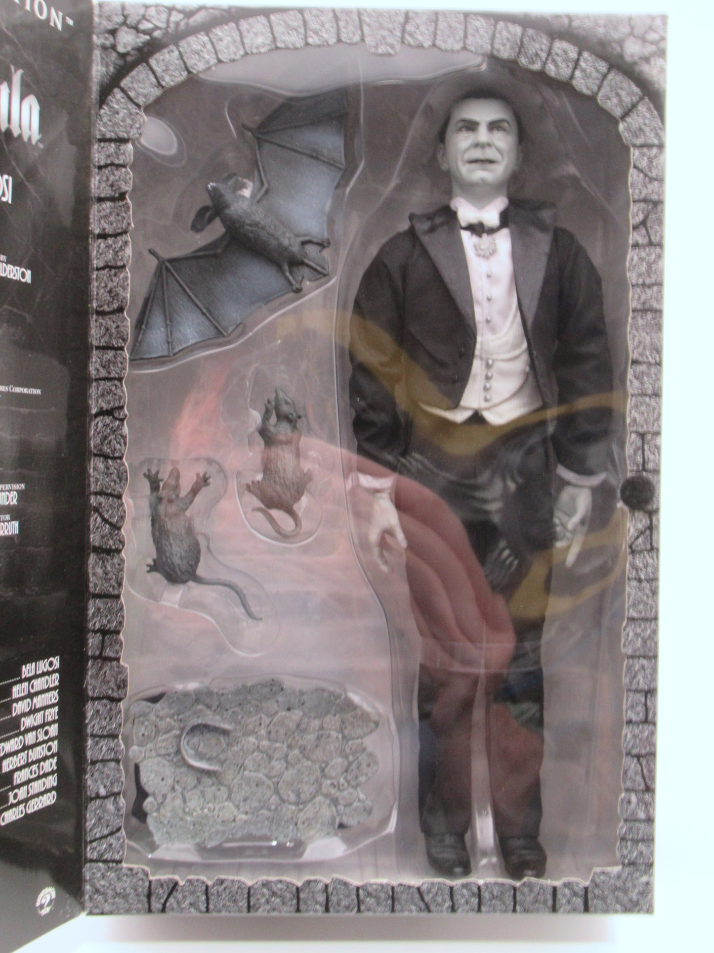 DRACULA Bela Lugosi Silver Screen Edition 12" Figure - Sideshow Toy (2002) Universal Monsters