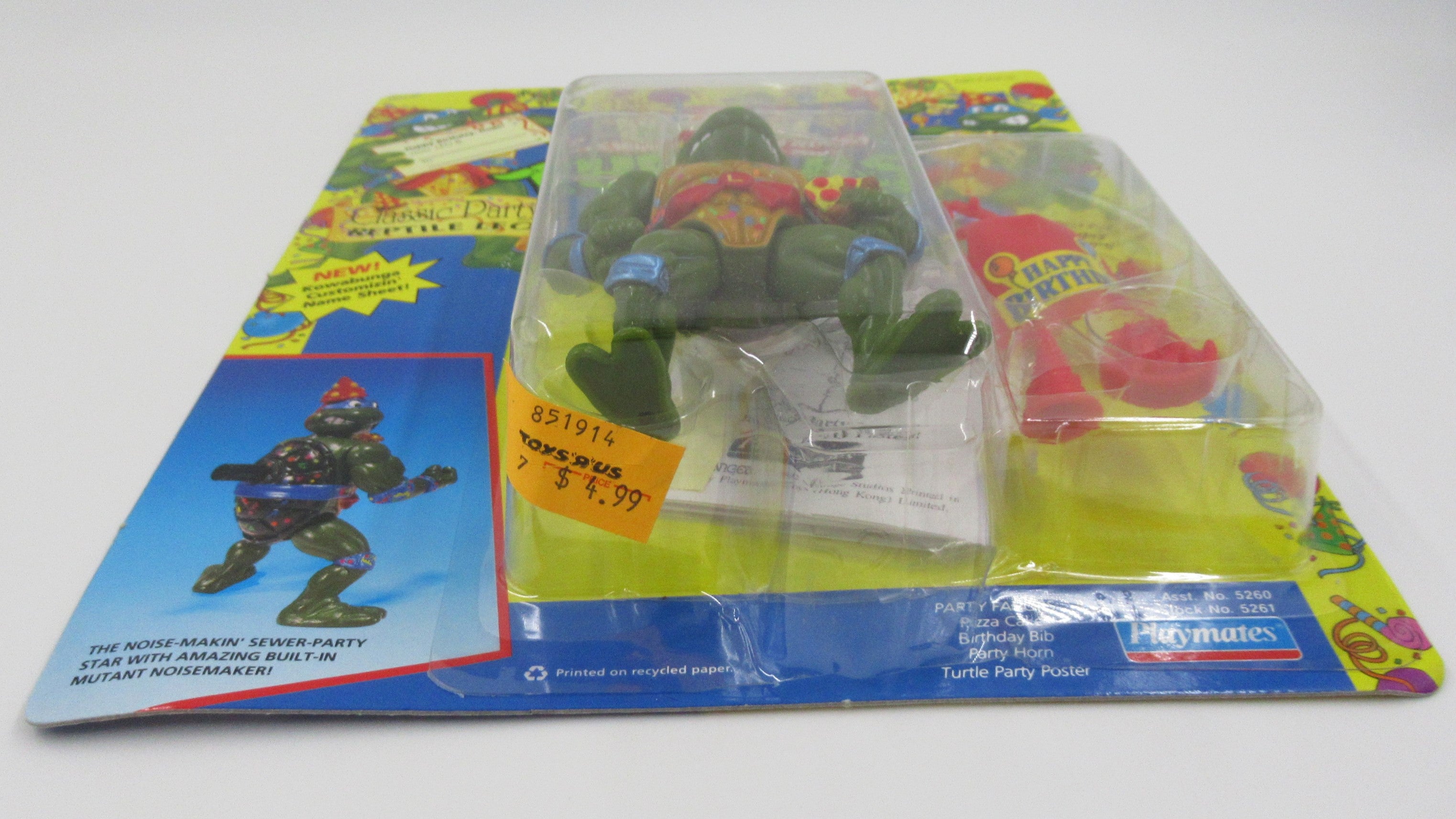 Teenage Mutant Ninja Turtles Classic Party Reptile Leo Bodacious Birthday 4.5