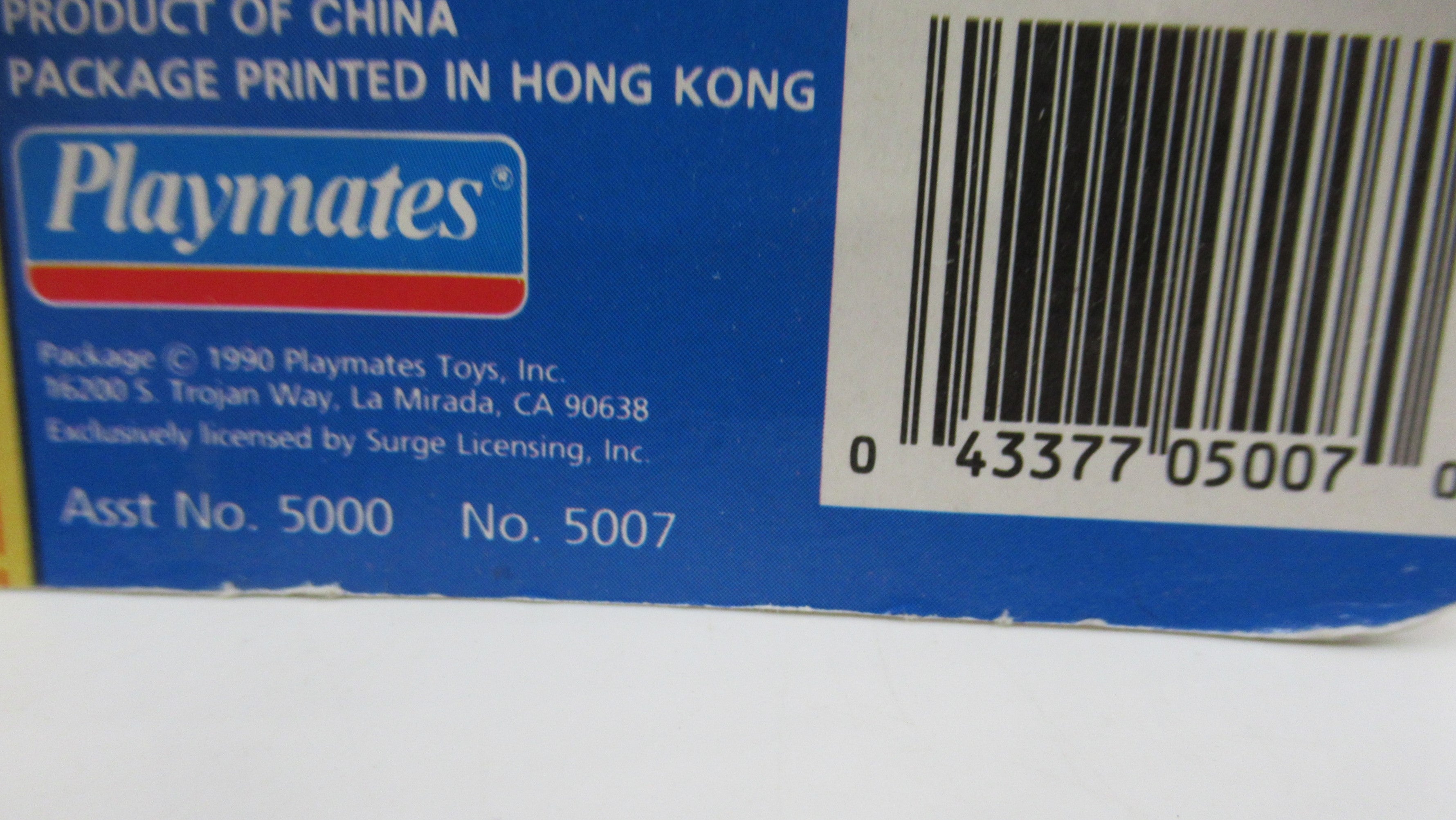 Teenage Mutant Ninja Turtles Shredder 4.5" Figure TMNTs - Playmates (1990)