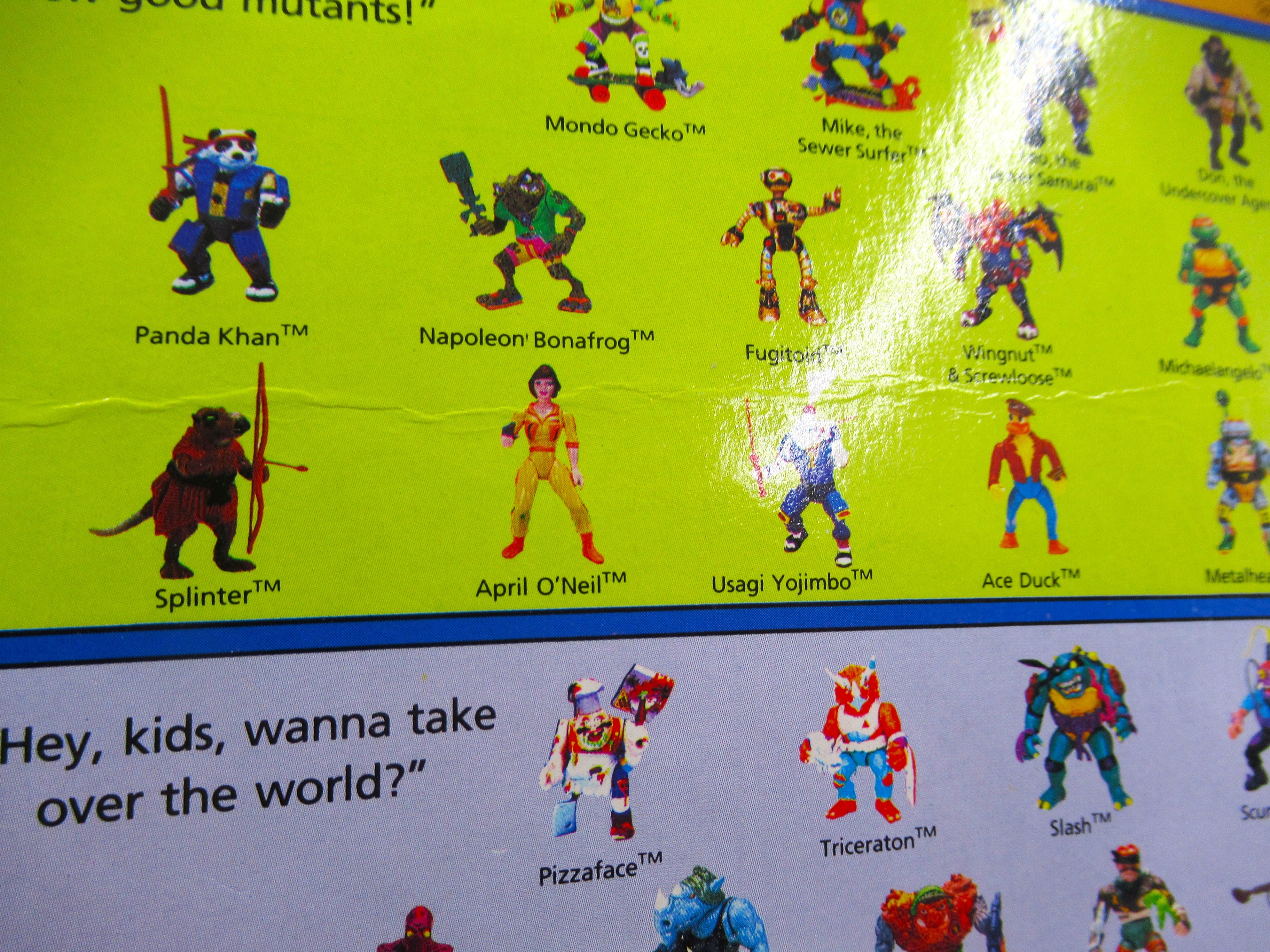 Teenage Mutant Ninja Turtles Shredder 4.5" Figure TMNTs - Playmates (1990)