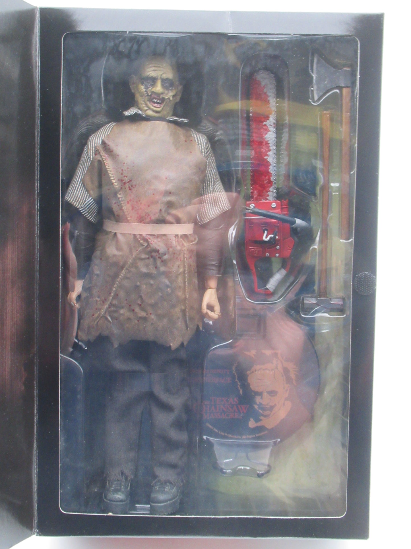 THE TEXAS CHAINSAW MASSACRE Leatherface 12" Figure - Sideshow Collectibles (2003) Horror Collectible