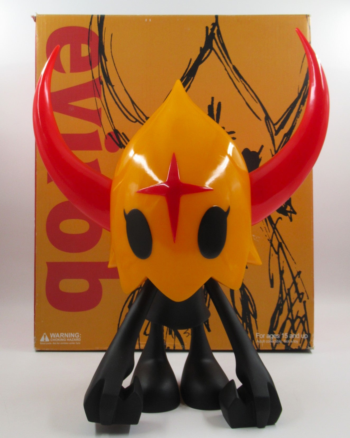 EVIROB 18" Vinyl Figure - Devilrobots x Play Imaginative (2008) Limited Edition Designer Art Toy