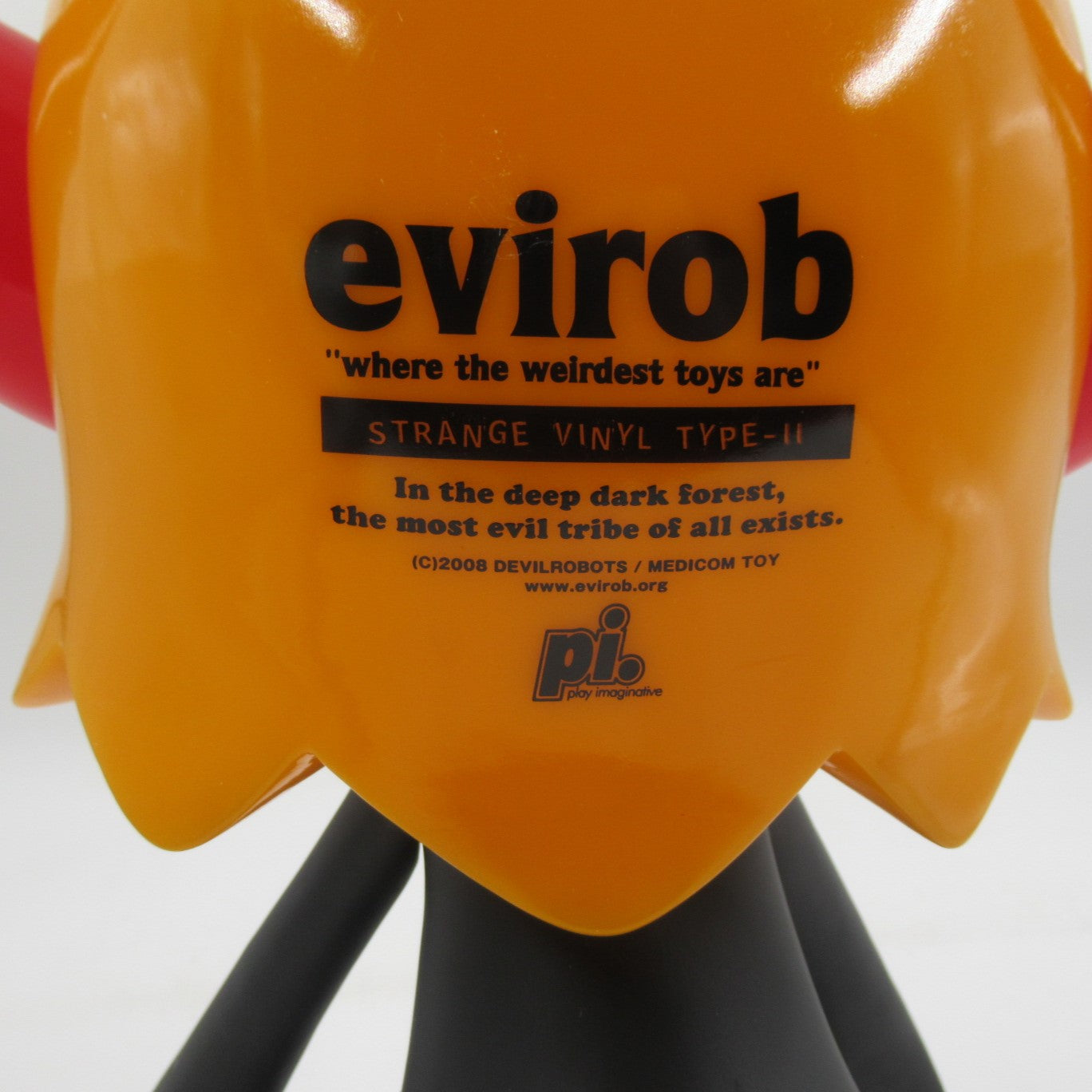 EVIROB 18" Vinyl Figure - Devilrobots x Play Imaginative (2008) Limited Edition Designer Art Toy