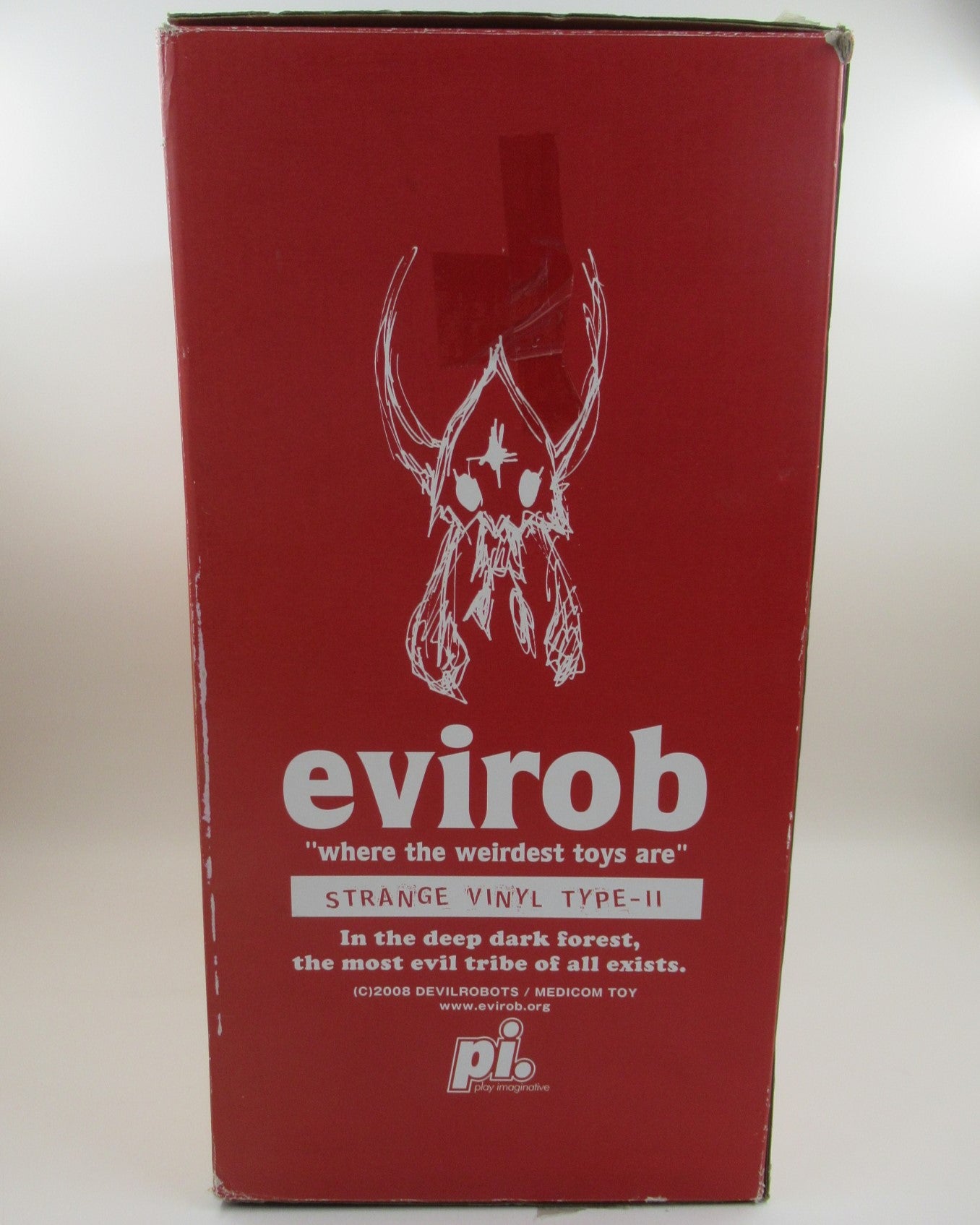 EVIROB 18" Vinyl Figure - Devilrobots x Play Imaginative (2008) Limited Edition Designer Art Toy