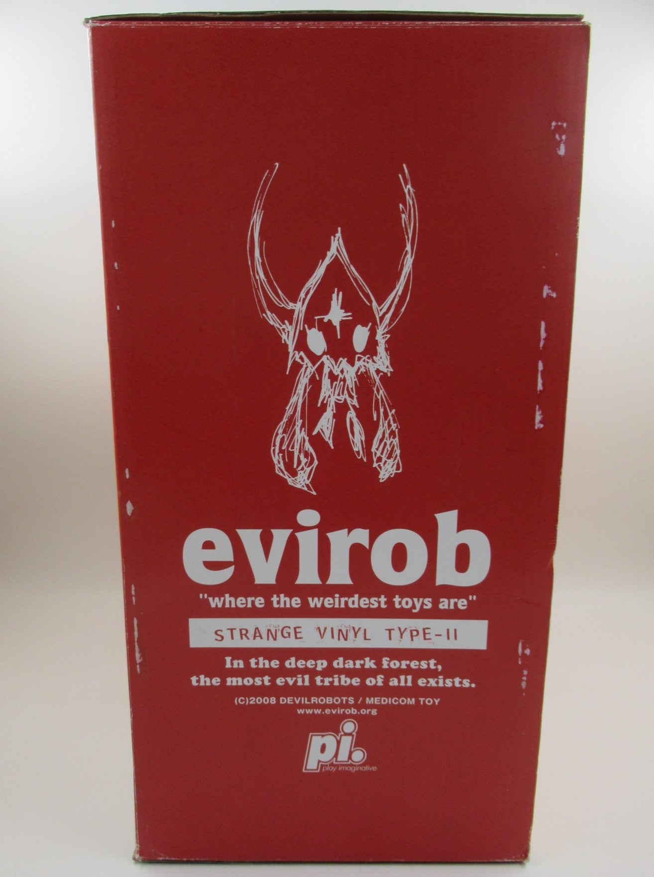 EVIROB 18" Vinyl Figure - Devilrobots x Play Imaginative (2008) Limited Edition Designer Art Toy