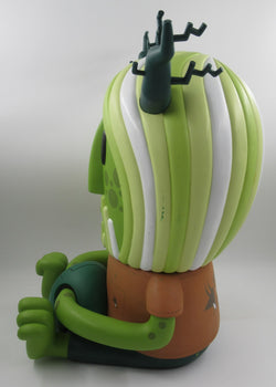 VAN ORLAX 18" Green Vinyl Figure - Pete Fowler x Playbeast (2008) Limited Edition Designer Art Toy