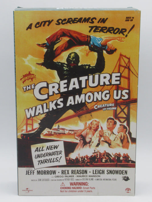 THE CREATURE WALKS AMONG US Creature 12" Figure - Sideshow Toy (2003) Universal Monsters