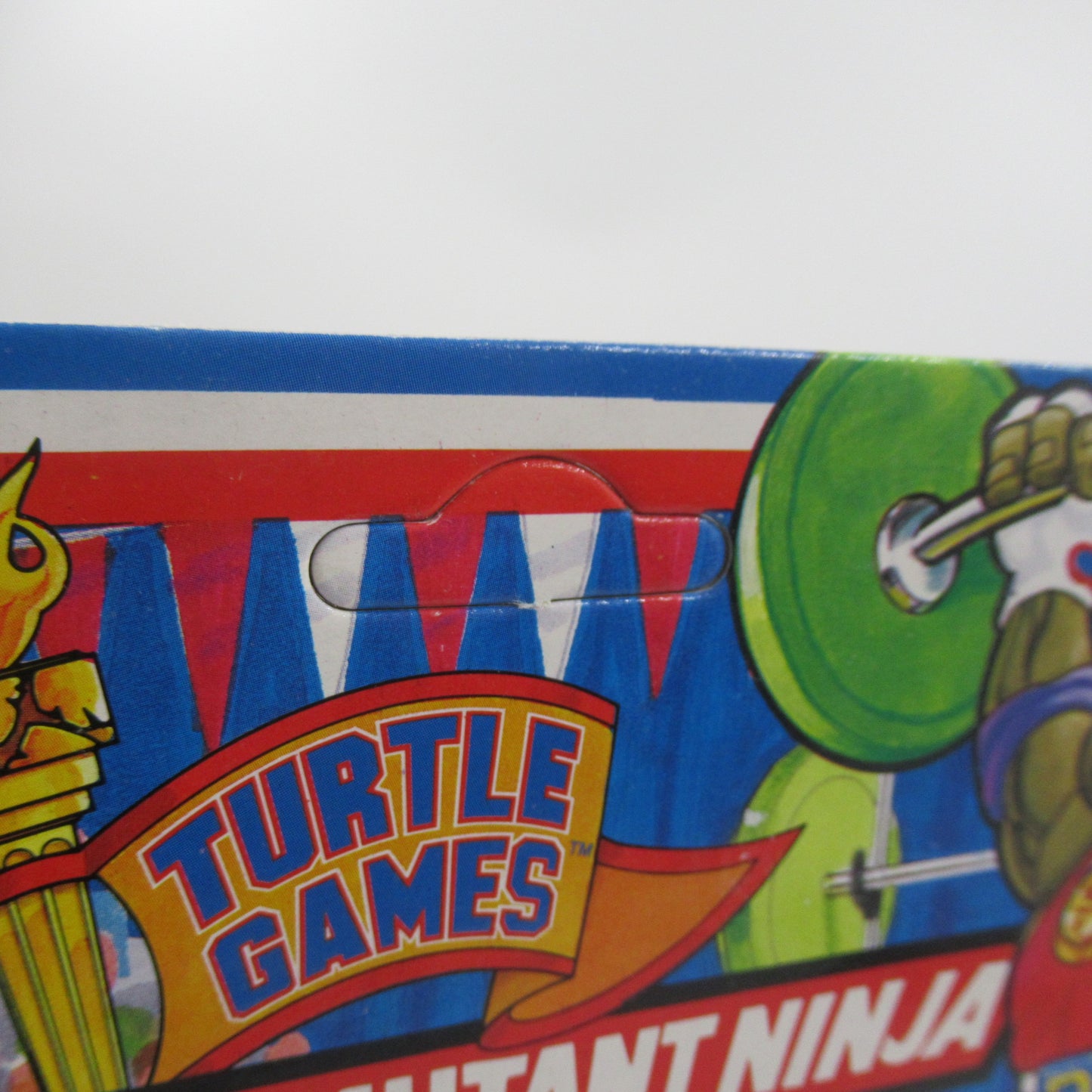 TMNT Turtle Games Powerliftin' Don 4.5" Figure Teenage Mutant Ninja Turtles - Playmates (1992)