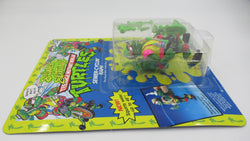 Teenage Mutant Ninja Turtles Sewer Spitting Turtles Set of 4 Figures TMNTs - Playmates (1992)