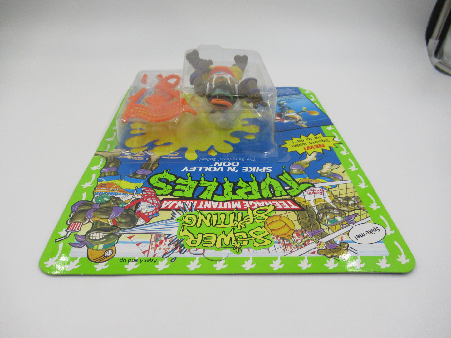 TMNT Sewer Spitting Turtles Set of 4 Figures Teenage Mutant Ninja Turtles - Playmates (1992)