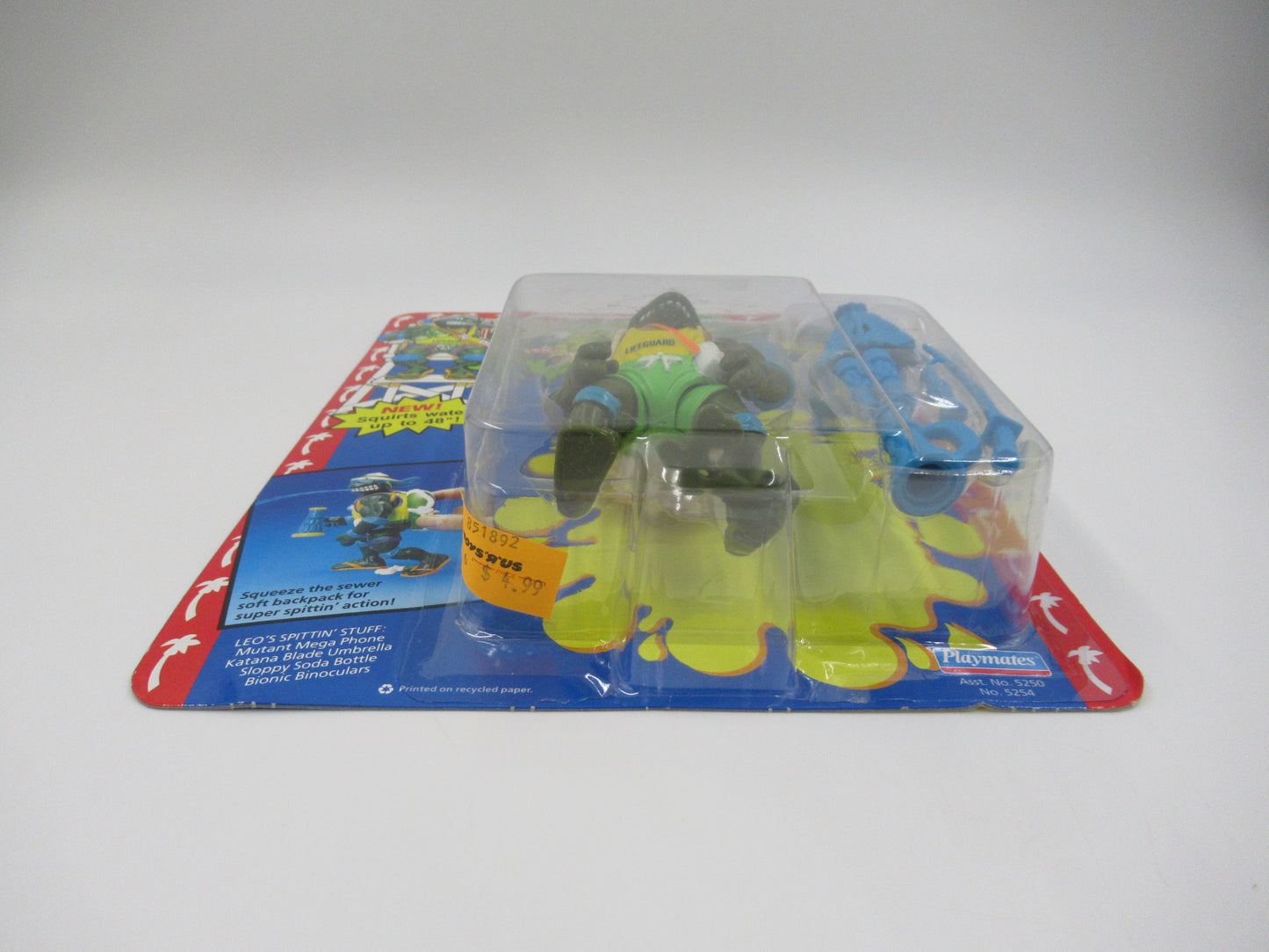 TMNT Sewer Spitting Turtles Set of 4 Figures Teenage Mutant Ninja Turtles - Playmates (1992)