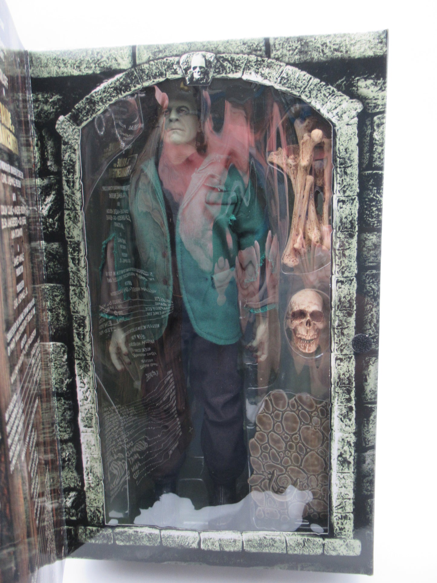 THE BRIDE OF FRANKENSTEIN Boris Karloff/Monster 12" Figure- Sideshow Toy (2001) Universal Monsters