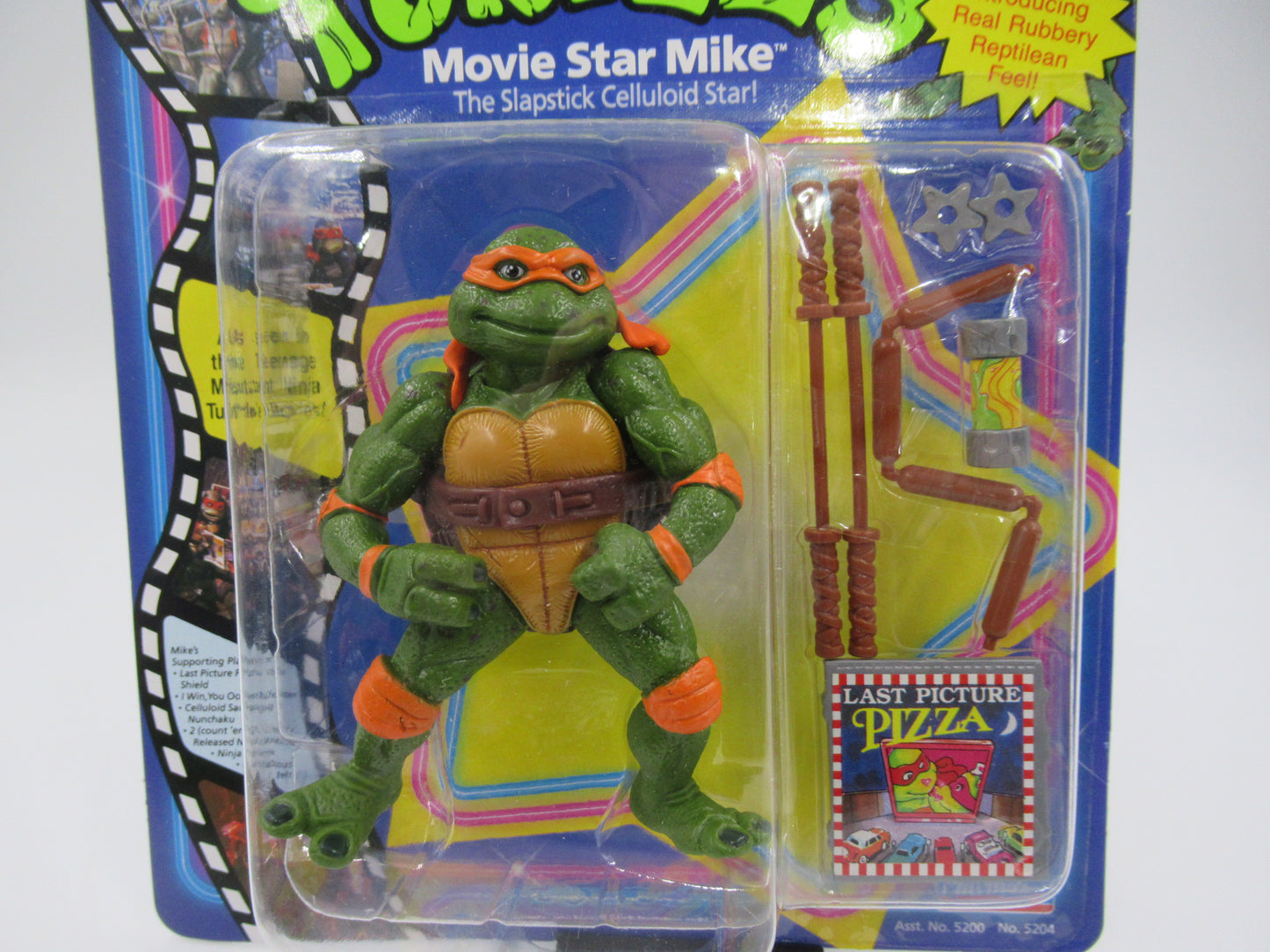 TMNT Movie Star Turtles Set of 4 Figure Teenage Mutant Ninja Turtles - Playmates (1991)