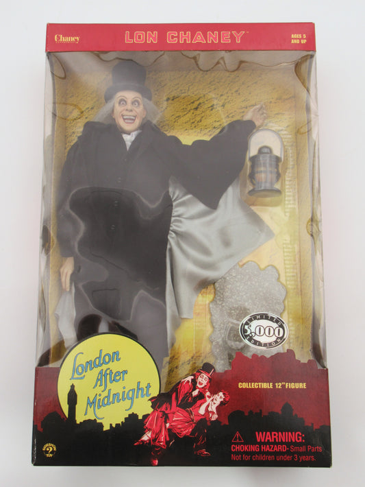 LONDON AFTER MIDNIGHT Lon Chaney 12" Figure - Sideshow Toy (2001) Limited Edition