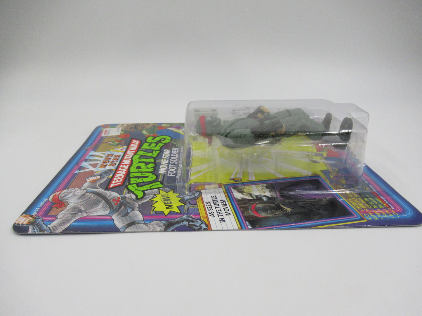 TMNT Movie Star Foot Soldier & Splinter Figures Teenage Mutant Ninja Turtles (1991)