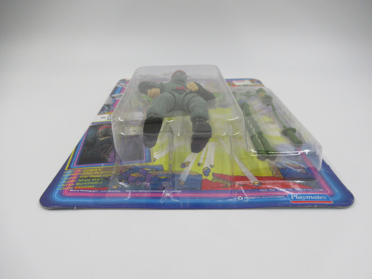 TMNT Movie Star Foot Soldier & Splinter Figures Teenage Mutant Ninja Turtles (1991)