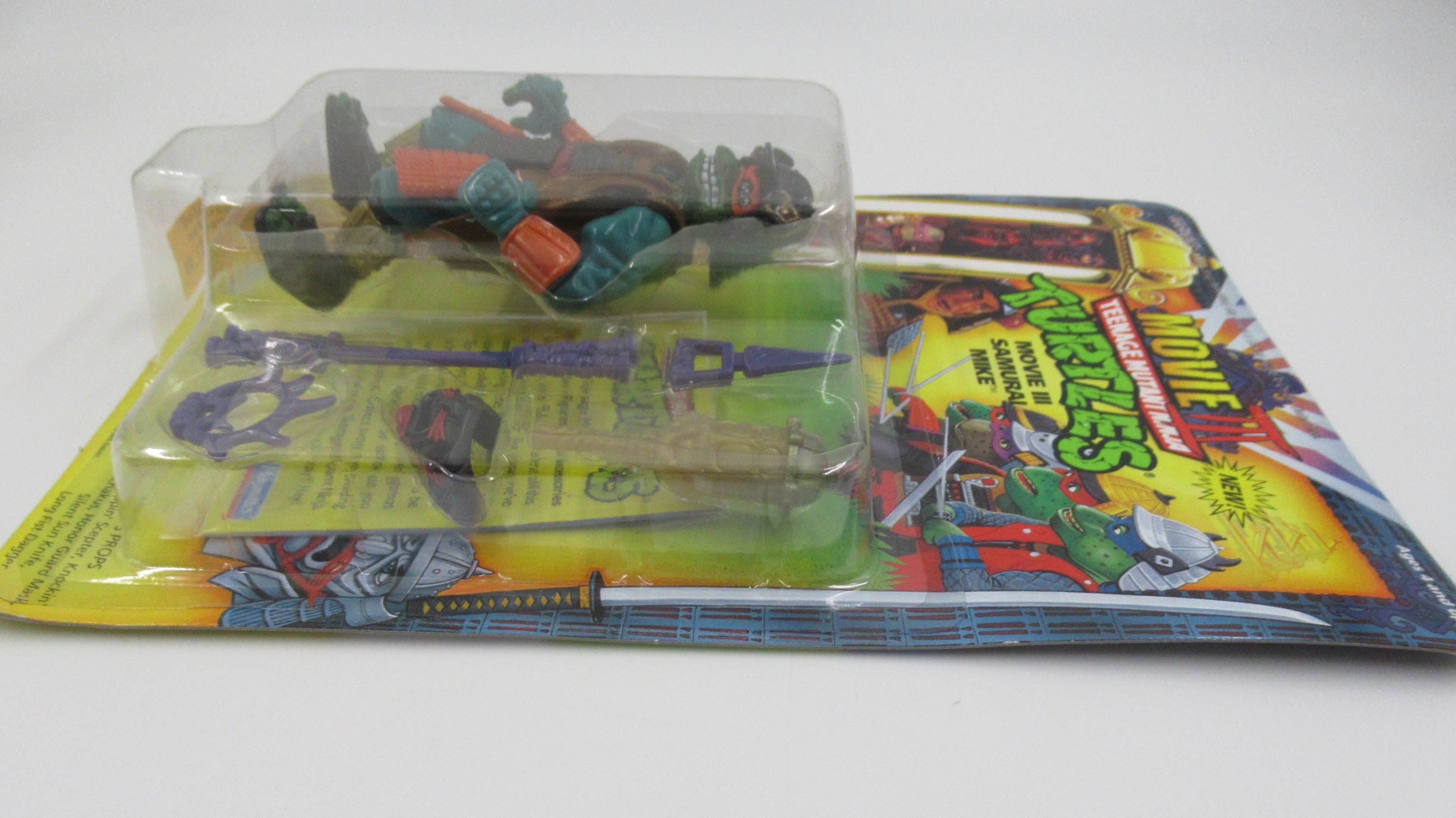 Teenage Mutant Ninja Turtles The Movie: III Samurai Action Figure Set of 4 - TMNTs Playmates (1993)