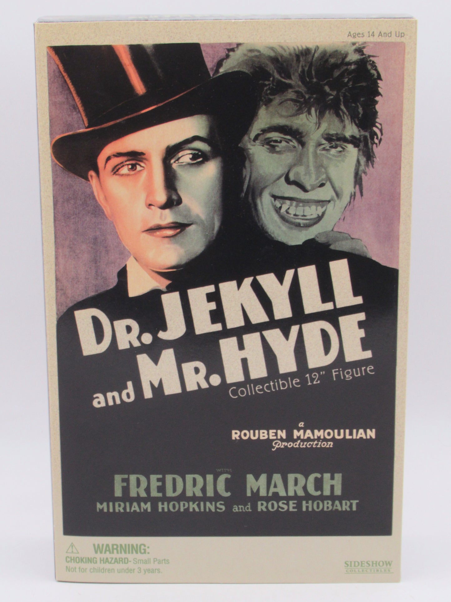 DR. JEKYLL & MR. HYDE Fredric March/Mr. Hyde 12" Figure - Sideshow Collectible (2004) Horror Collectible