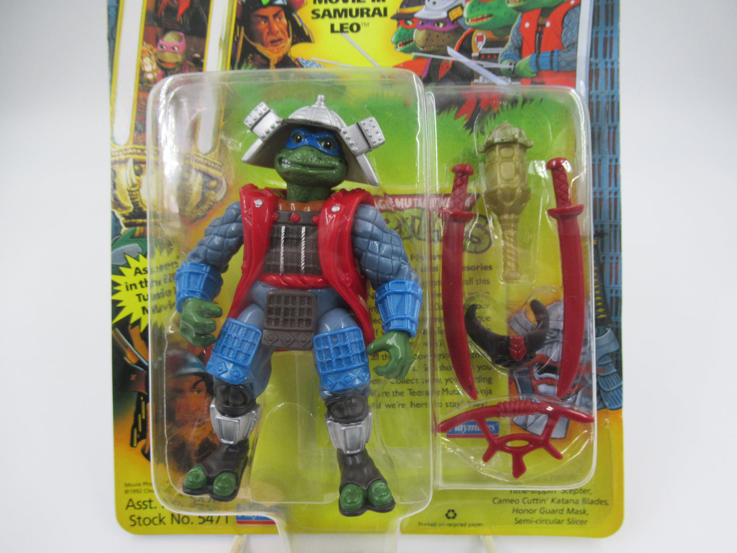 TMNT Teenage Mutant Ninja Turtles The Movie: III Samurai Action Figure Set of 4 - Playmates (1993)