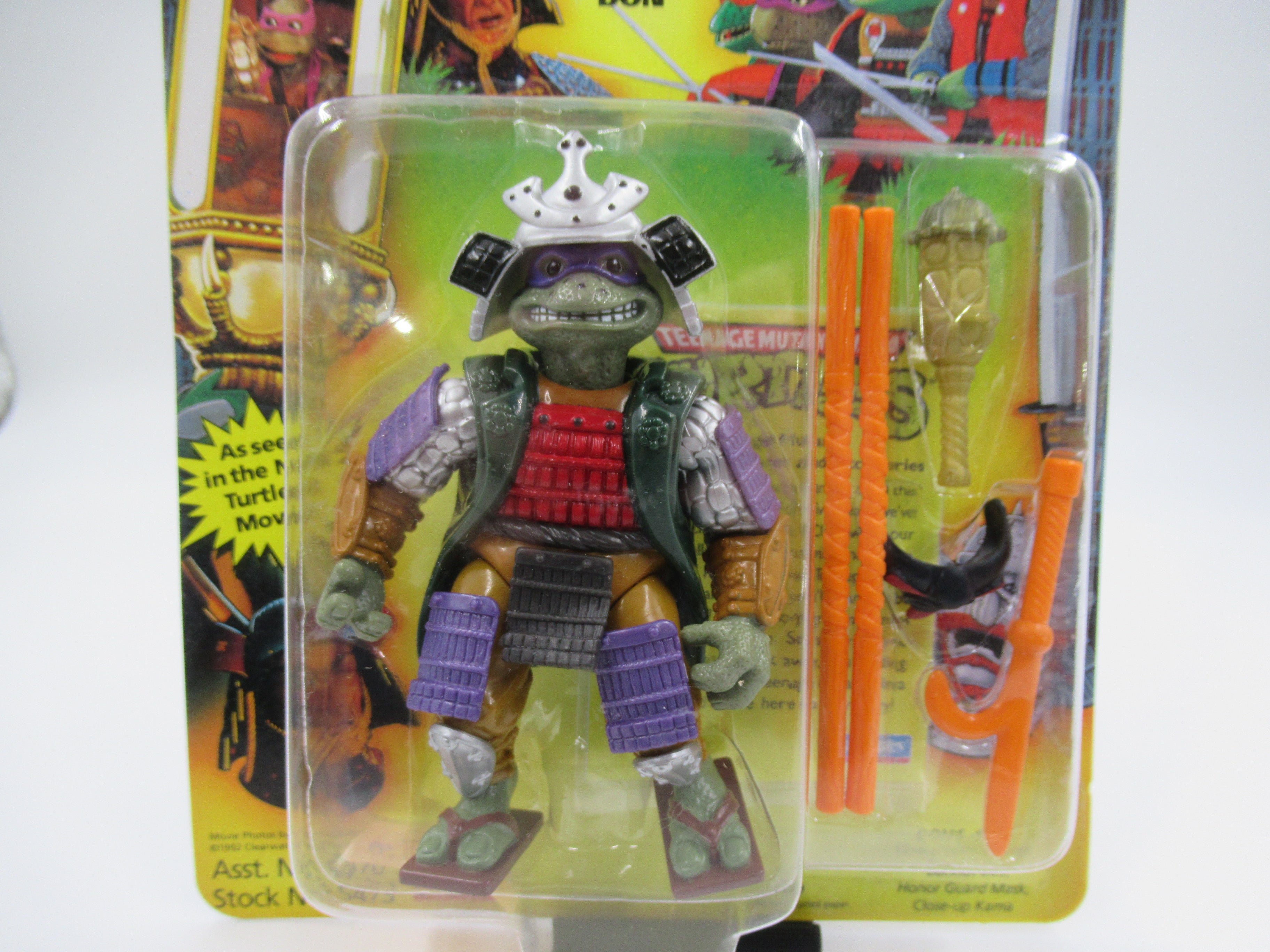 Teenage Mutant Ninja Turtles The Movie: III Samurai Action Figure Set of 4 - TMNTs Playmates (1993)