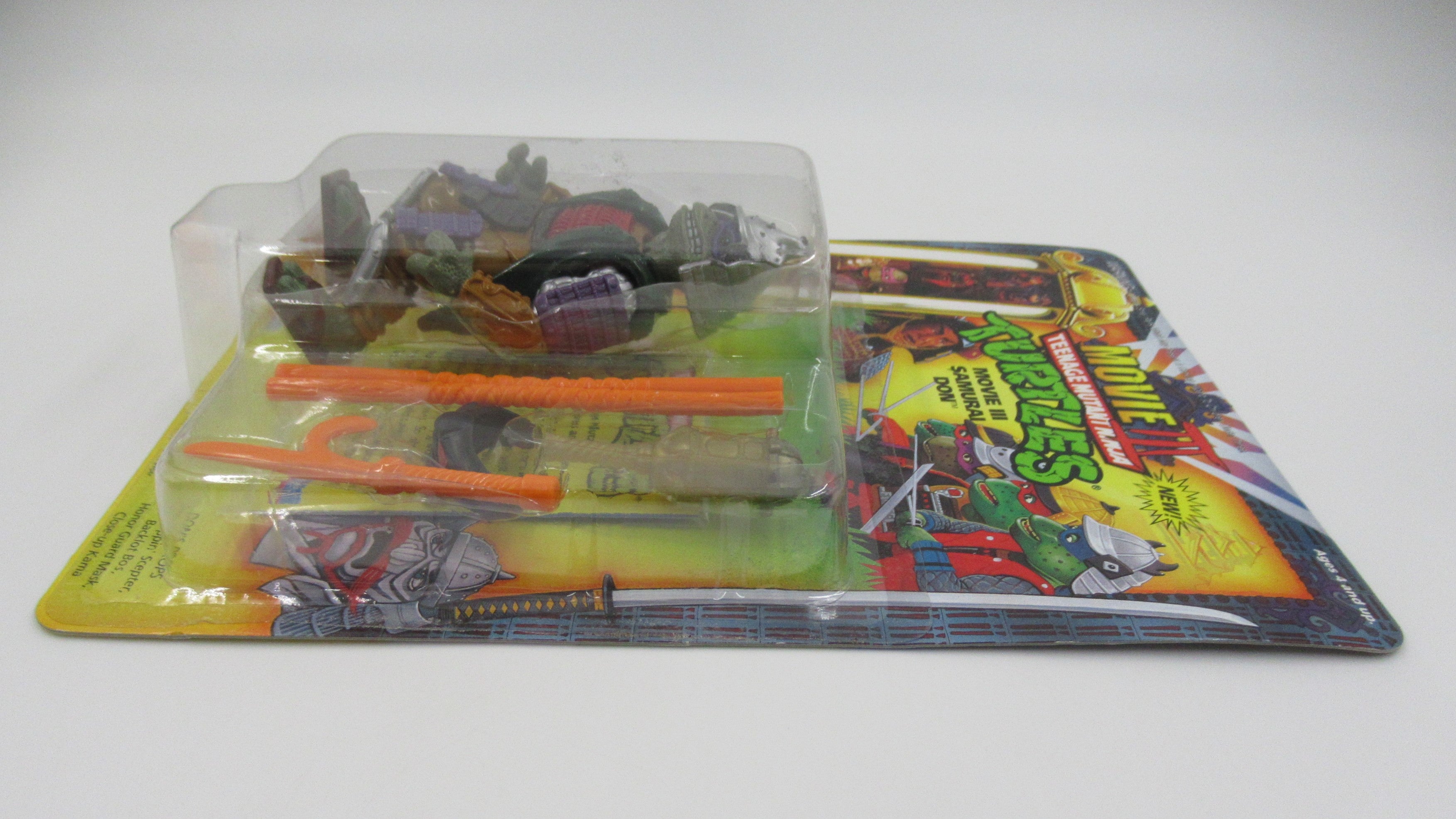 Teenage Mutant Ninja Turtles The Movie: III Samurai Action Figure Set of 4 - TMNTs Playmates (1993)