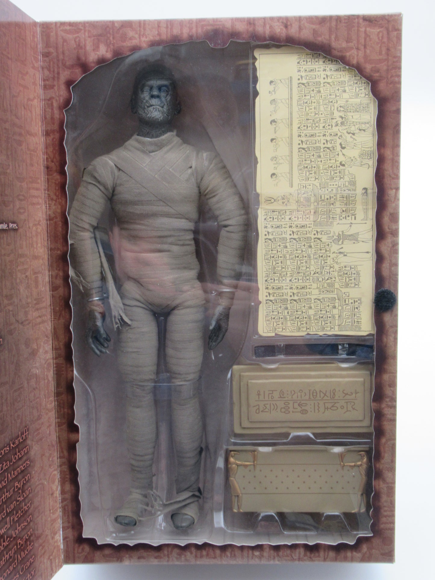 THE MUMMY Boris Karloff 12" Figure - Sideshow Toy (2003) Universal Monsters