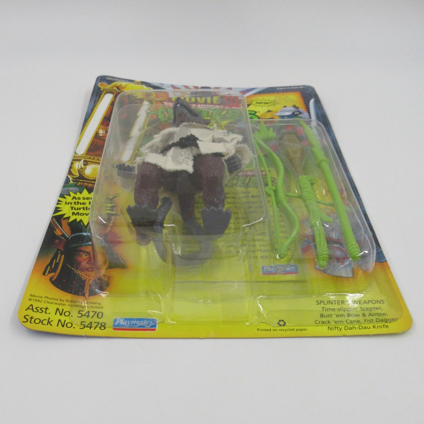 TMNT Teenage Mutant Ninja Turtles The Movie: III Action Figure Set of 6 - Playmates (1993)