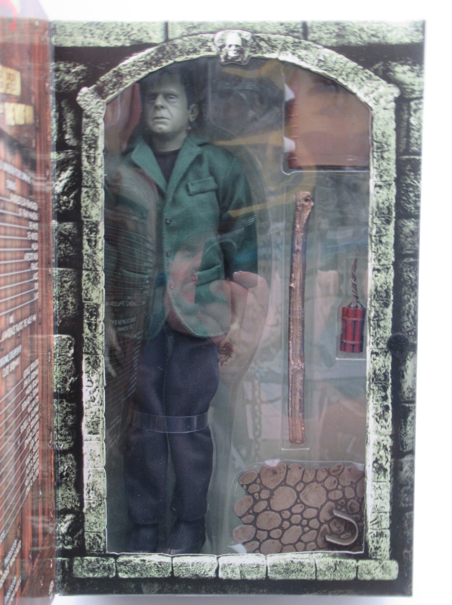 FRANKENSTEIN MEETS THE WOLF MAN Bela Lugosi/Monster 12" Figure - Sideshow Toy (2001) Universal Monsters