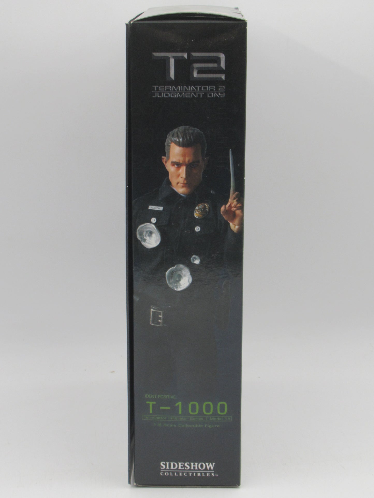 TERMINATOR 2: Judgment Day  T-1000 1:6 Scale Figure - Sideshow Collectibles (2006) T2 Terminator Infiltrator Series 1