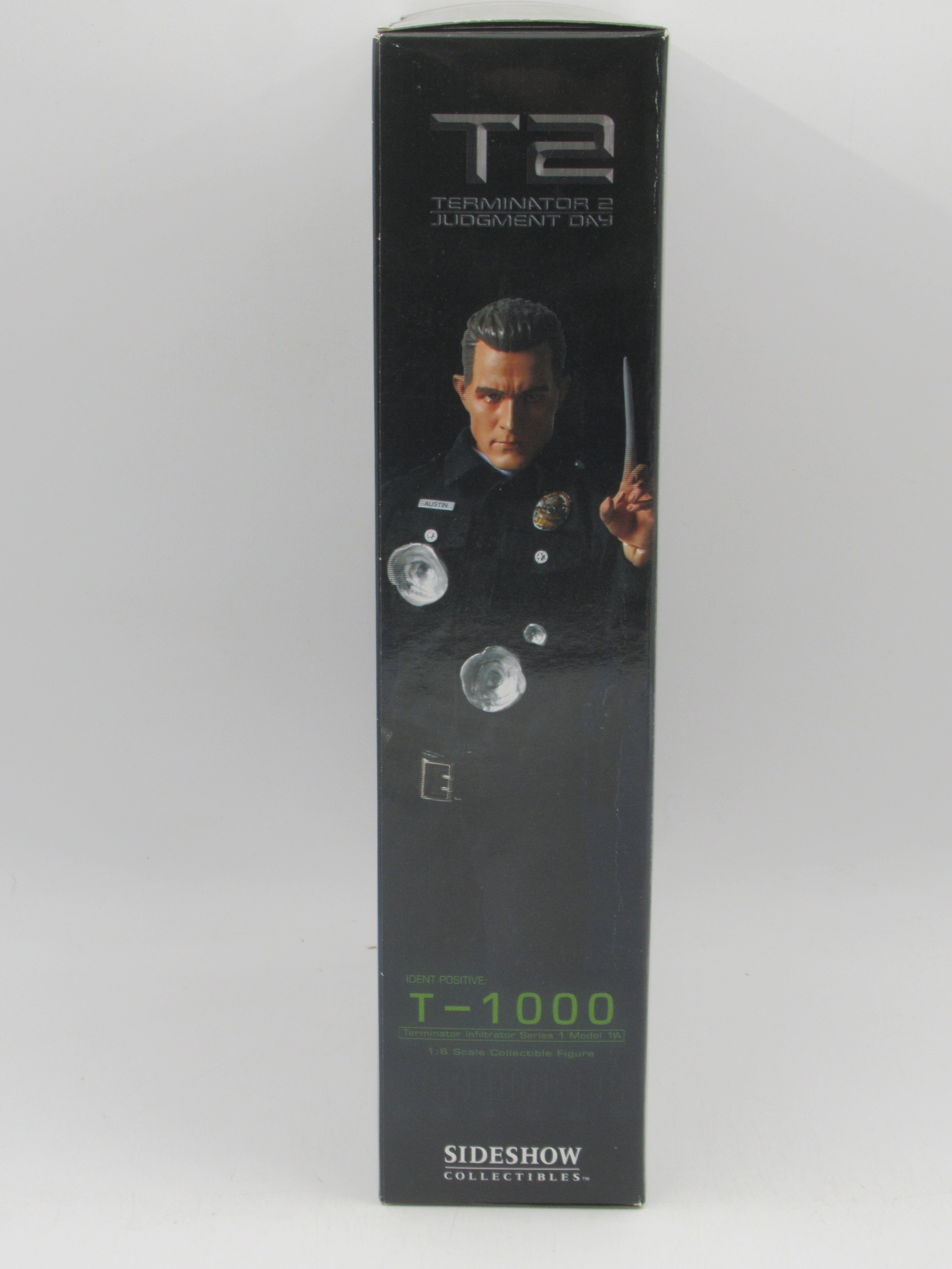 TERMINATOR 2: Judgment Day  T-1000 1:6 Scale Figure - Sideshow Collectibles (2006) T2 Terminator Infiltrator Series 1