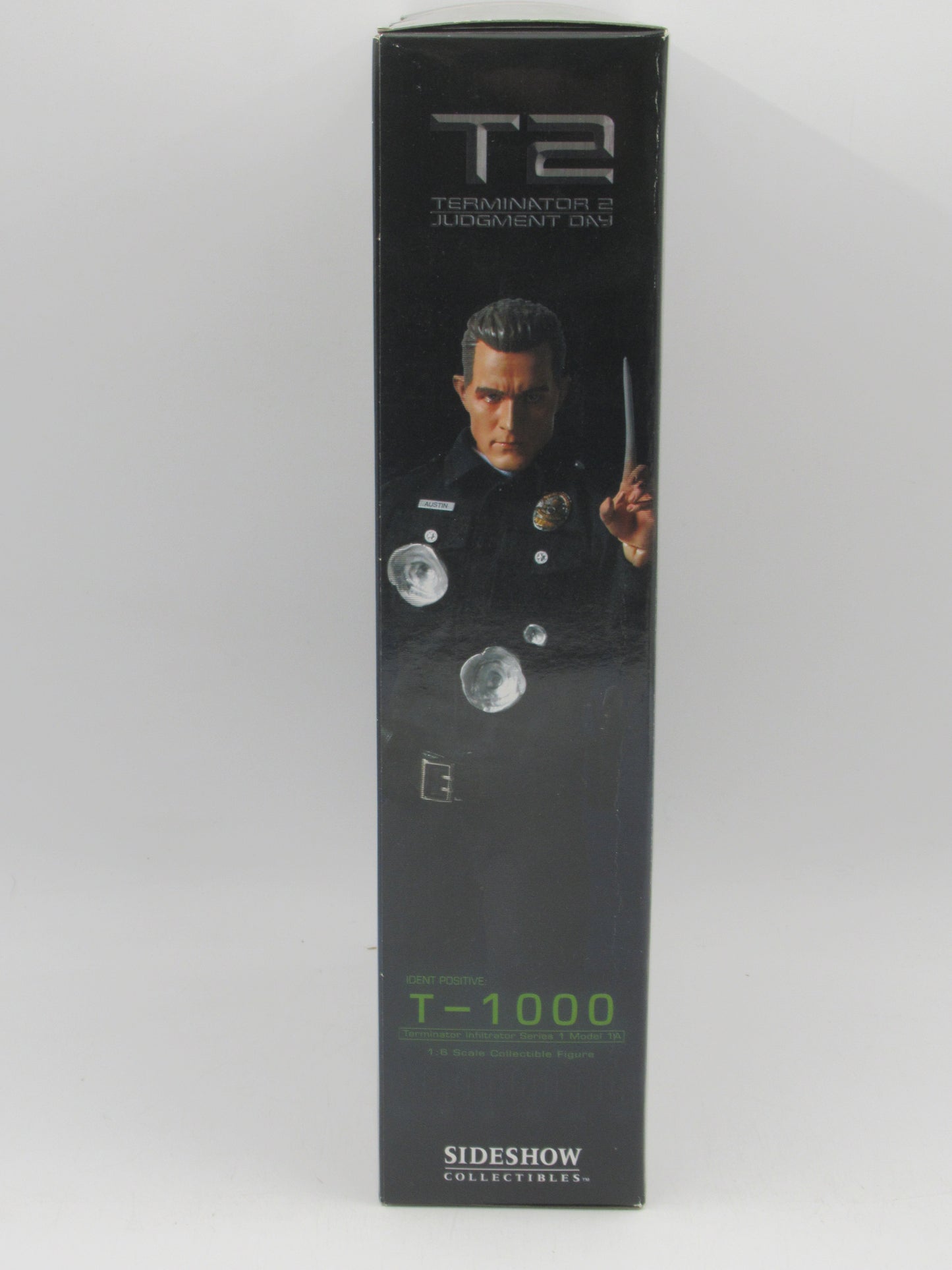 TERMINATOR 2: Judgment Day  T-1000 1:6 Scale Figure - Sideshow Collectibles (2006) T2 Terminator Infiltrator Series 1