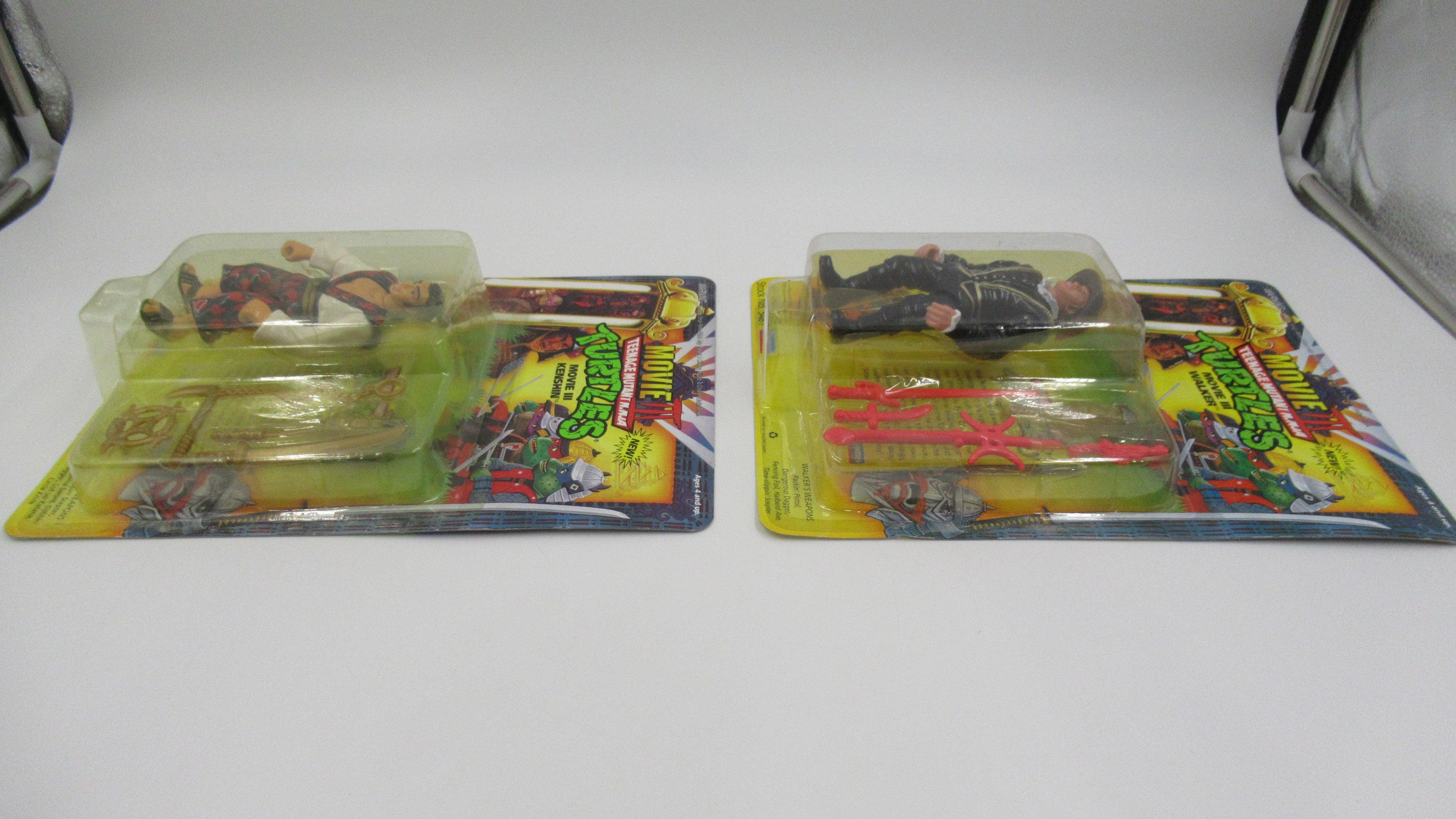 Teenage Mutant Ninja Turtles The Movie: III Action Figure Set of 6 - TNTMs Playmates (1993)