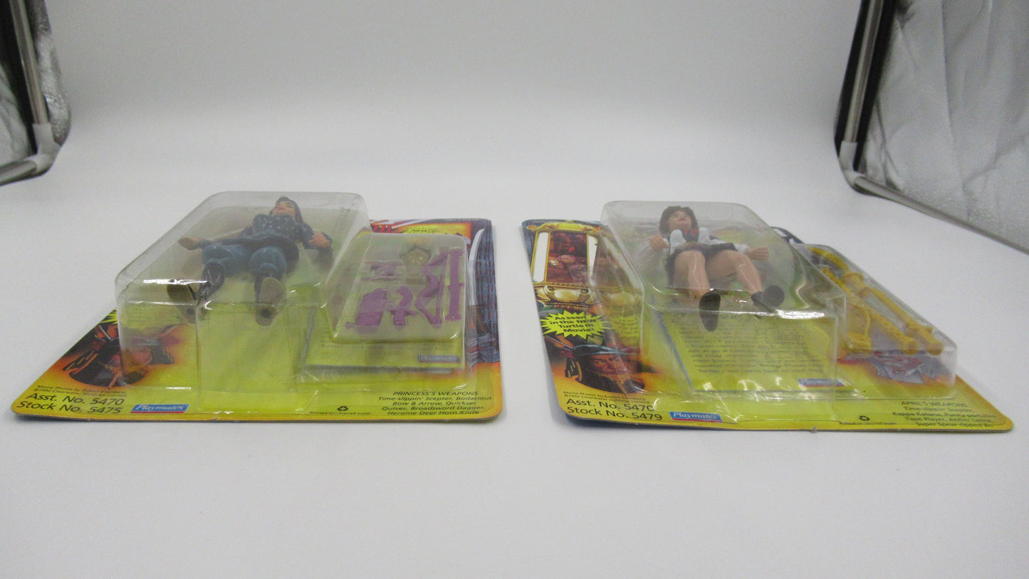 TMNT Teenage Mutant Ninja Turtles The Movie: III Action Figure Set of 6 - Playmates (1993)