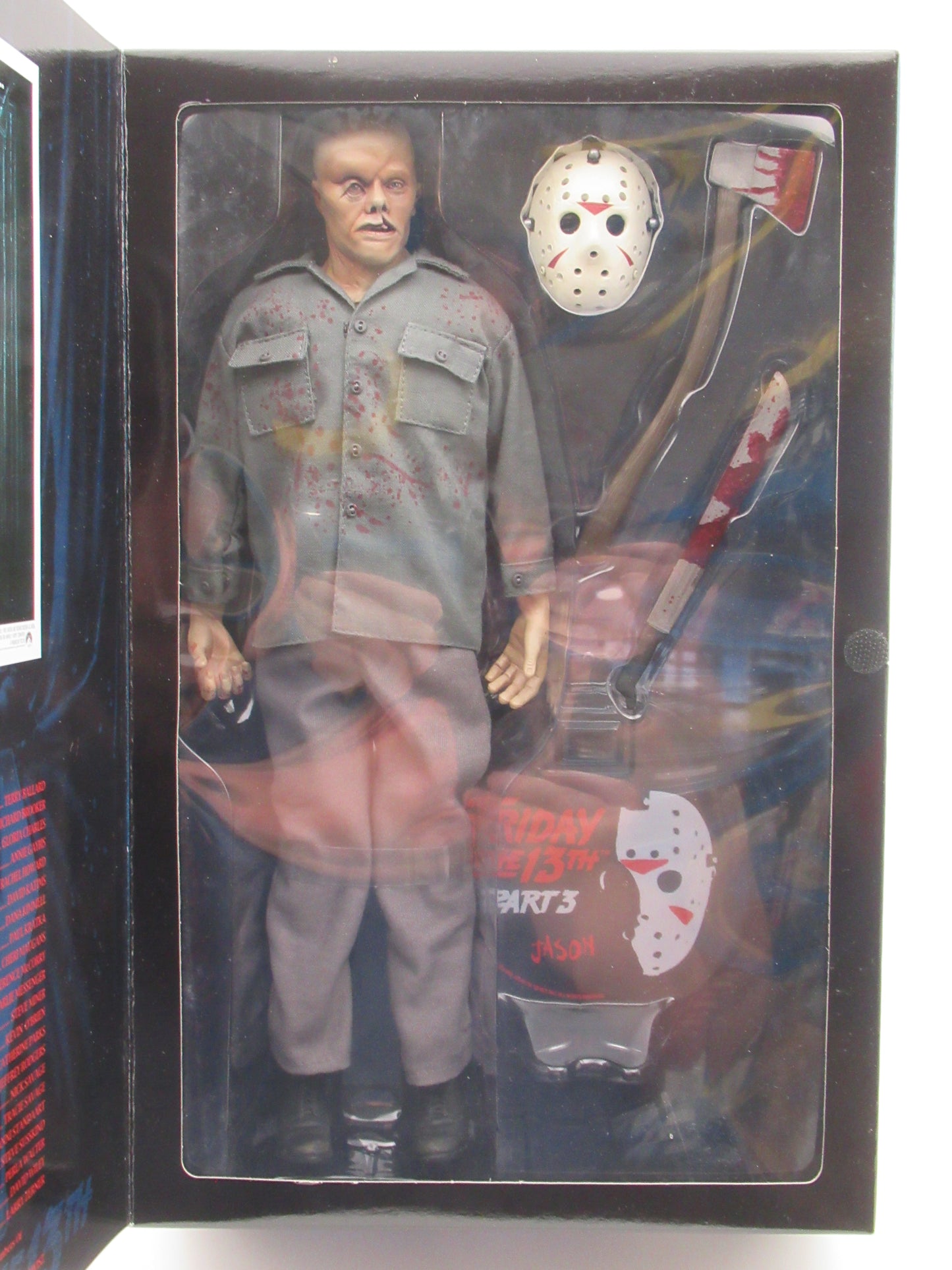 FRIDAY THE 13TH: Part 3 Jason Voorhees 12" Figure - Sideshow Collectibles (2003) Horror Collectible