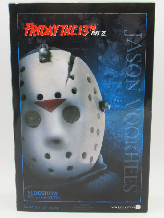 FRIDAY THE 13TH: Part 6 Jason Voorhees 12" Figure - Sideshow Collectibles (2004) Horror Collectible