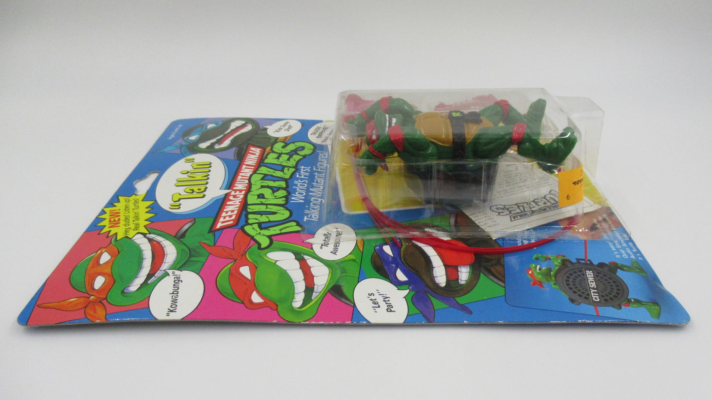 TMNT Talkin' Teenage Mutant Ninja Turtles Action Figure Set of 4 - Playmates (1991)