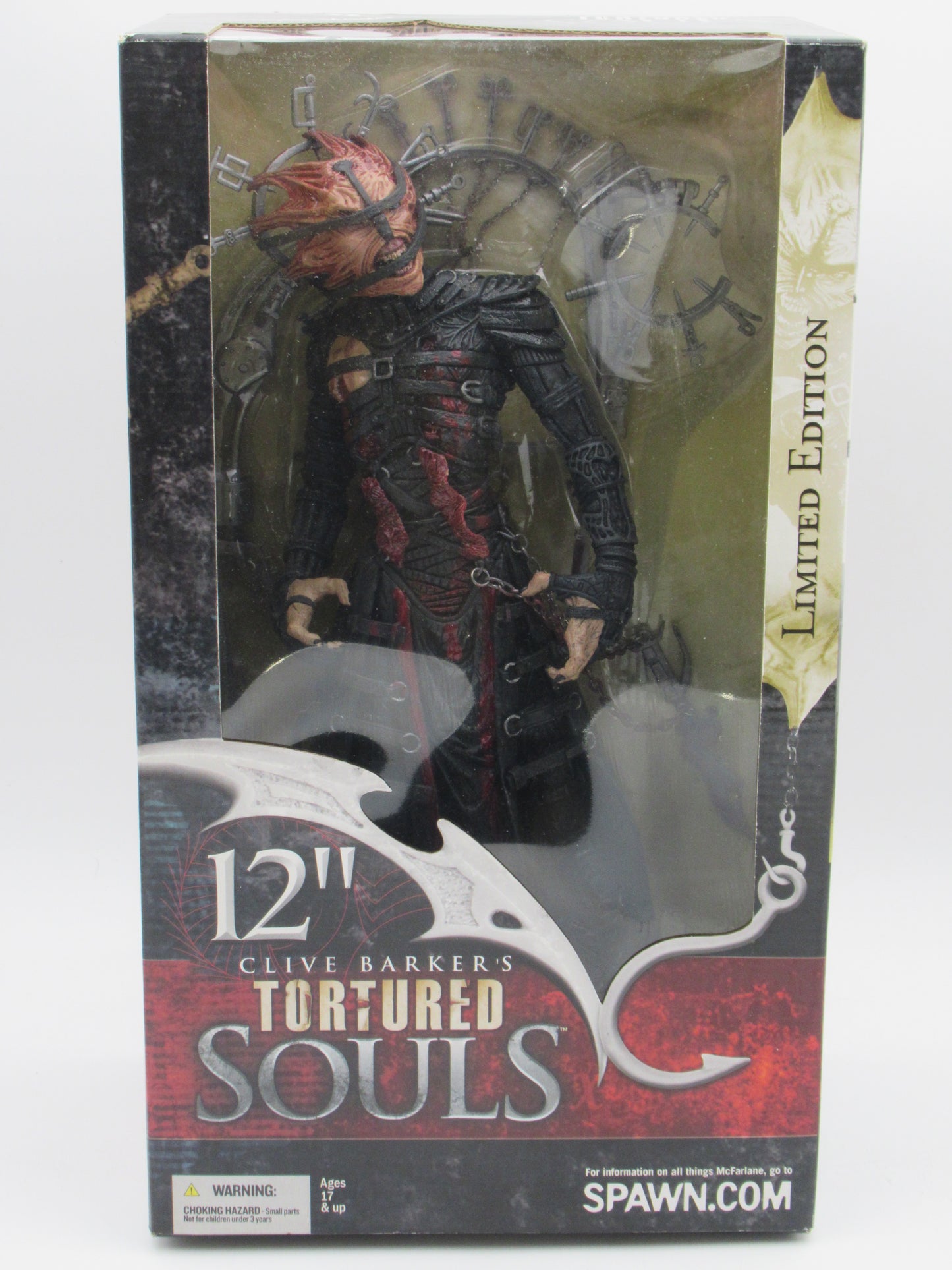 CLIVE BARKER'S TORTURED SOULS The Scythe-Meister 12" Figure - McFarlane Toys (2002) Limited Edition Collectible