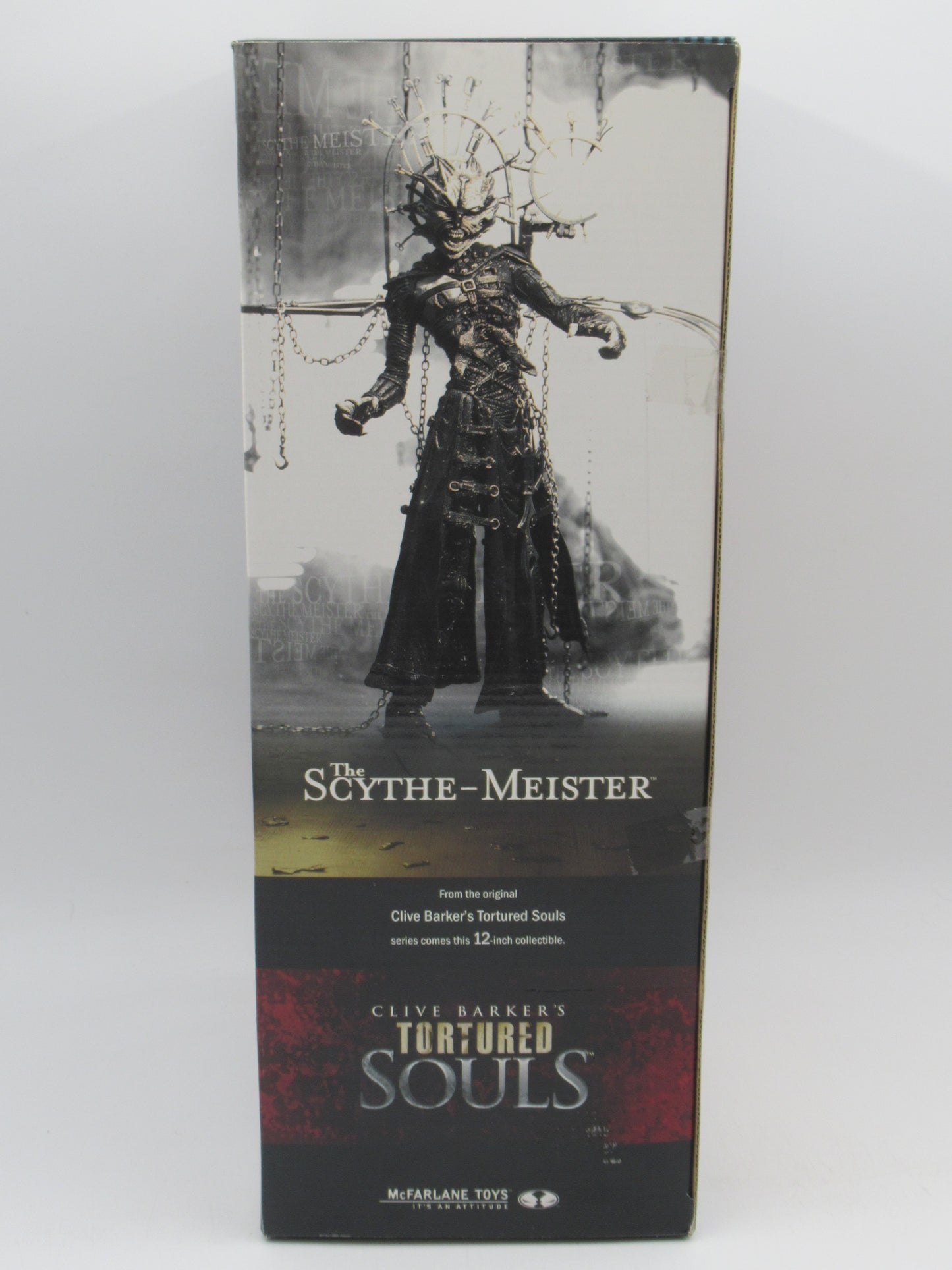 CLIVE BARKER'S TORTURED SOULS The Scythe-Meister 12" Figure - McFarlane Toys (2002) Limited Edition Collectible