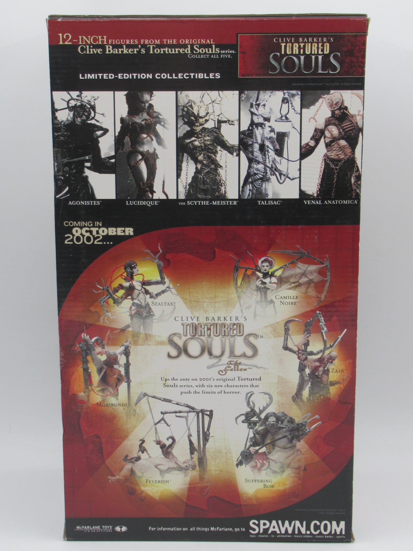 CLIVE BARKER'S TORTURED SOULS The Scythe-Meister 12" Figure - McFarlane Toys (2002) Limited Edition Collectible