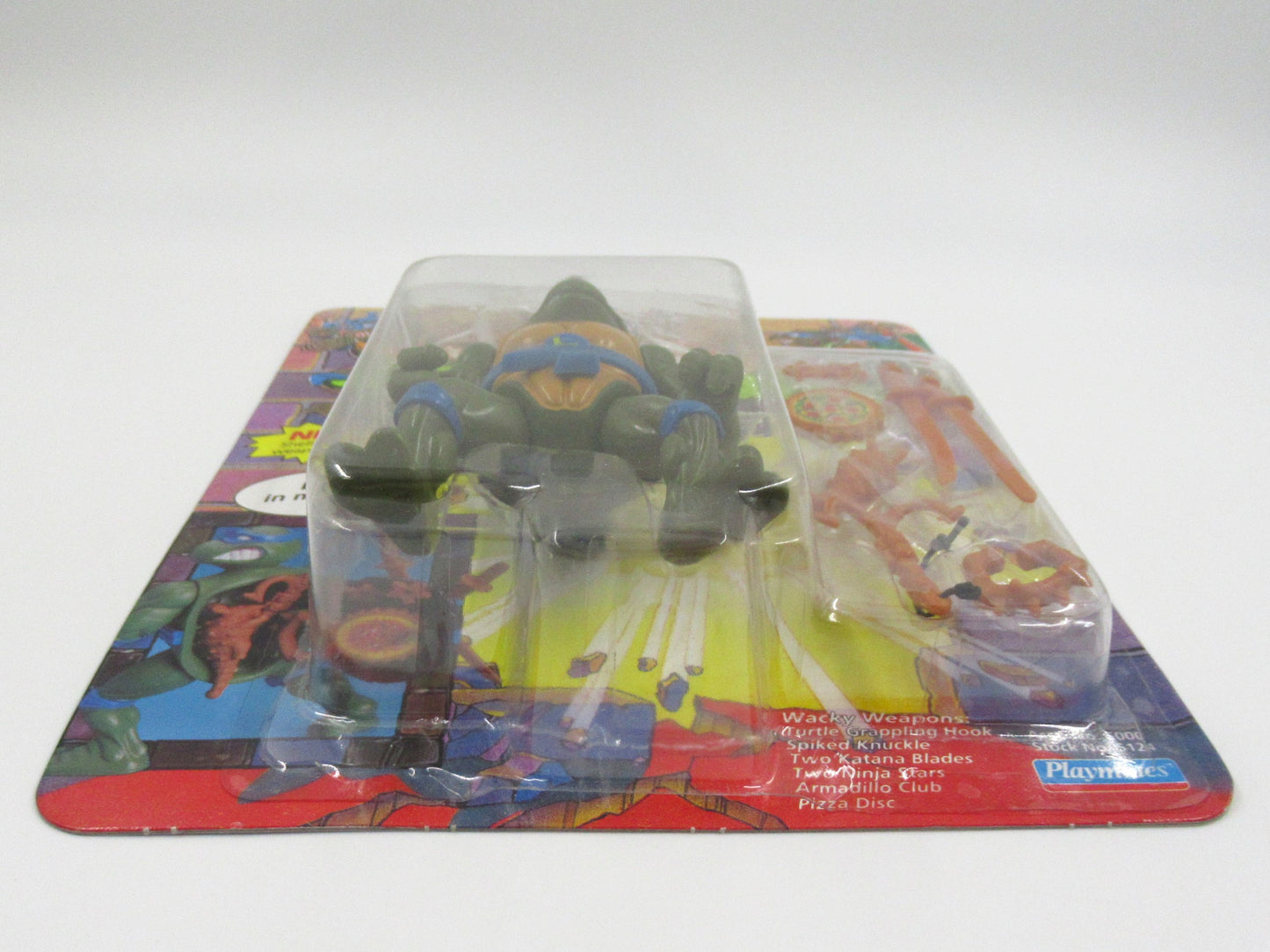 TMNT Storage Shell Teenage Mutant Ninja Turtles Action Figure Set of 4 - Playmates (1991)