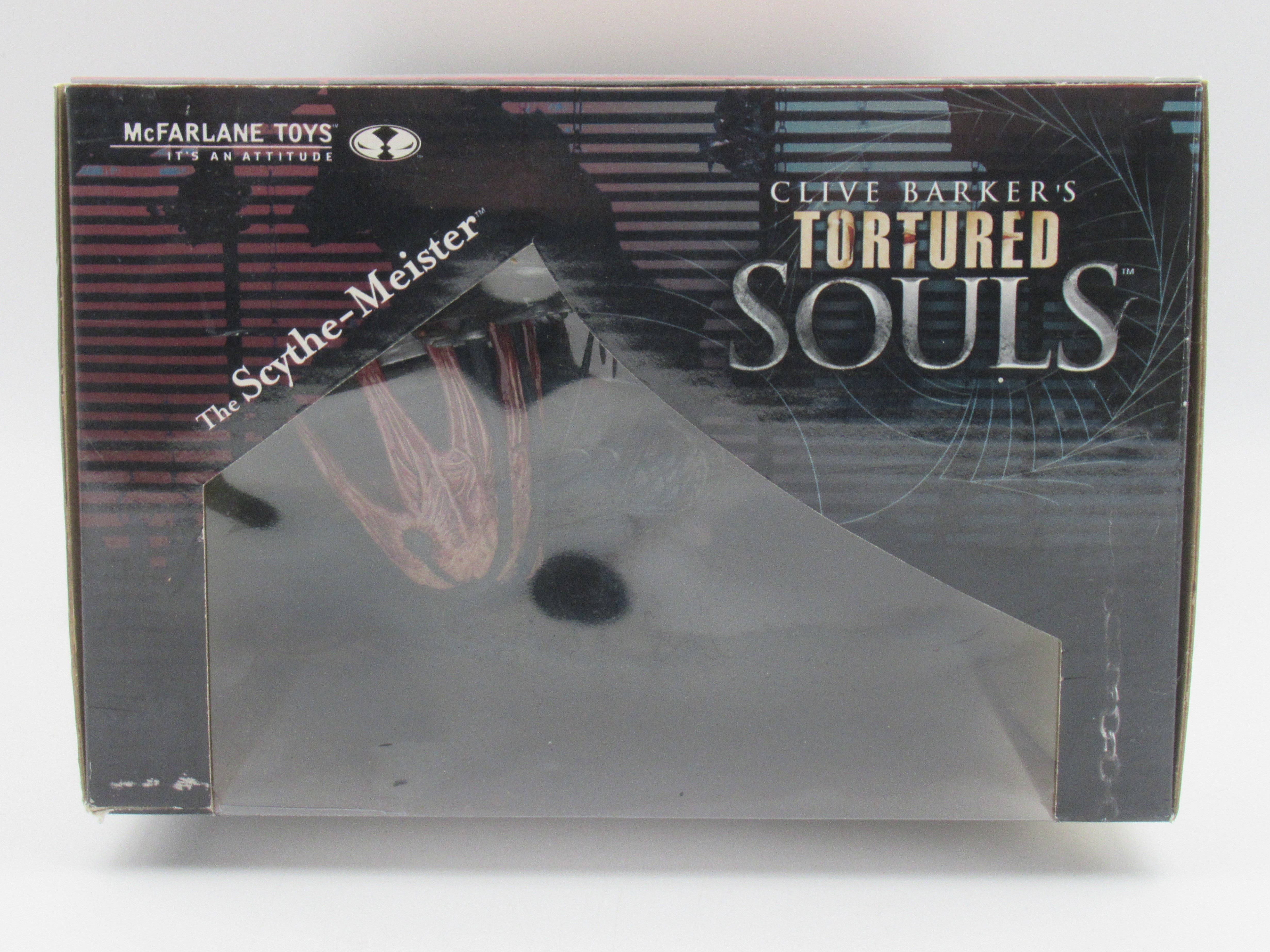 CLIVE BARKER'S TORTURED SOULS The Scythe-Meister 12" Figure - McFarlane Toys (2002) Limited Edition Collectible