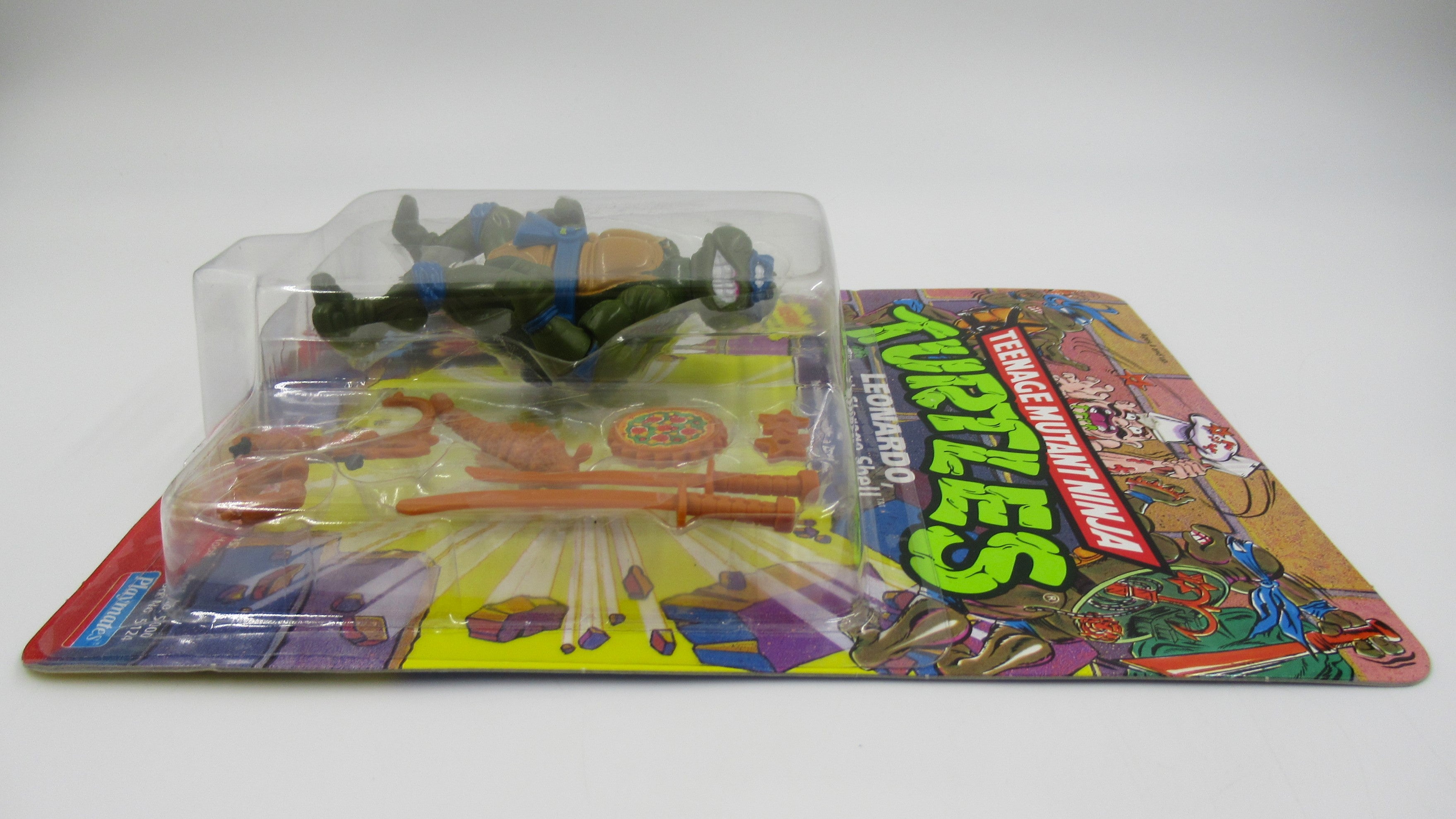 Teenage Mutant Ninja Turtles Storage Shell TMNTs Action Figure Set of 4 - Playmates (1991)