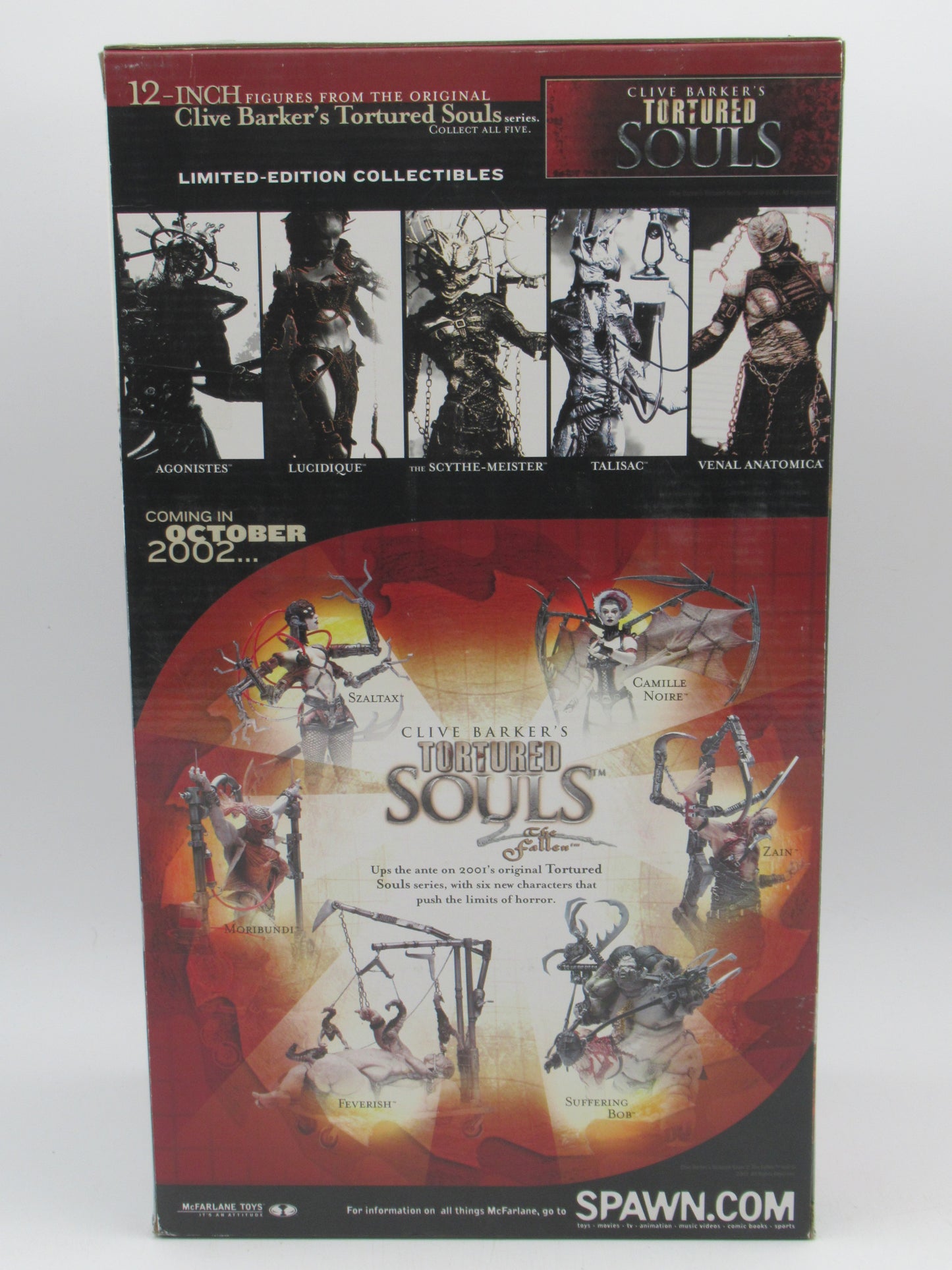 CLIVE BARKER'S TORTURED SOULS Venal Anatomica 12" Figure - McFarlane Toys (2002) Limited Edition Collectible