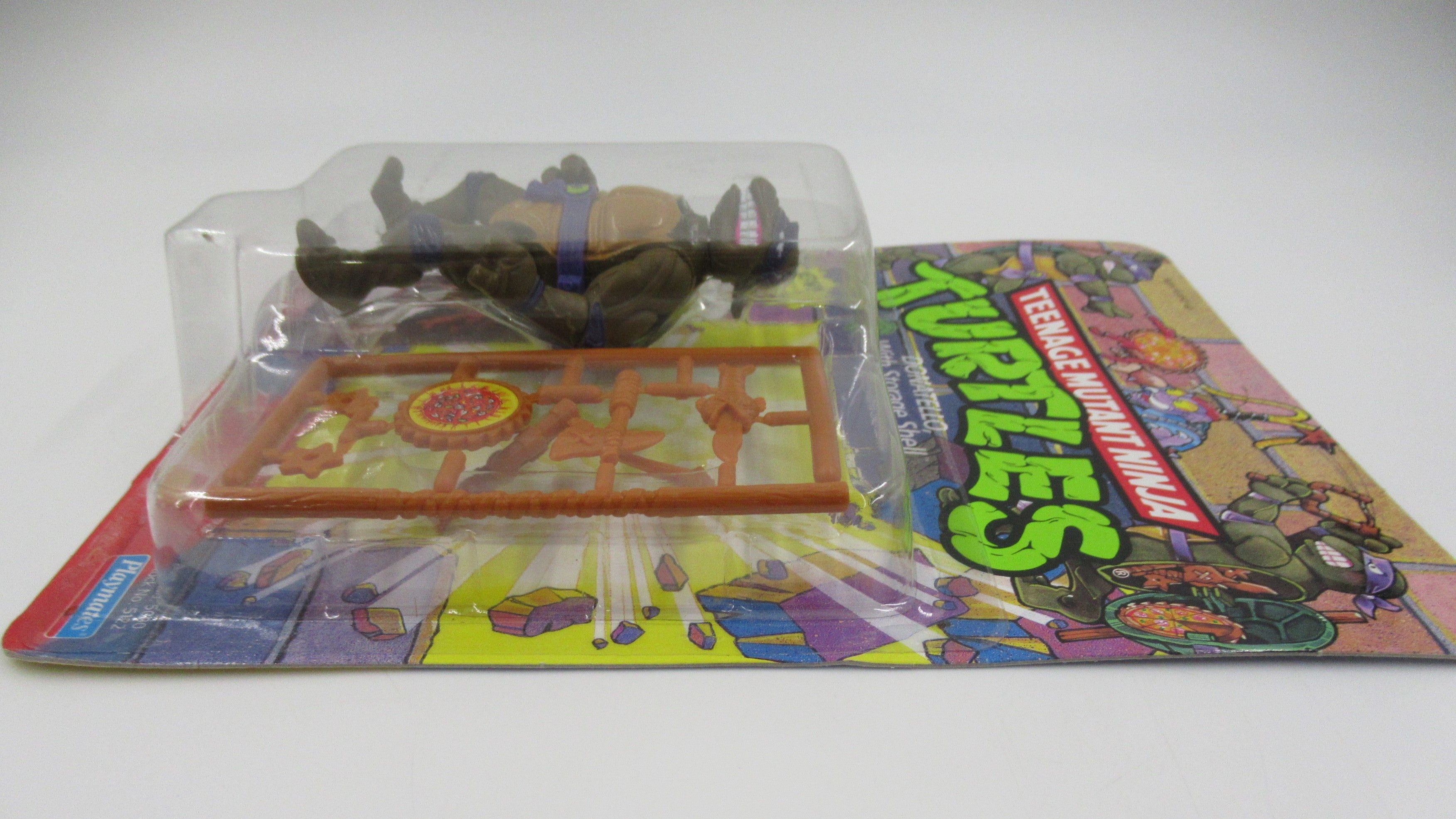 Teenage Mutant Ninja Turtles Storage Shell TMNTs Action Figure Set of 4 - Playmates (1991)