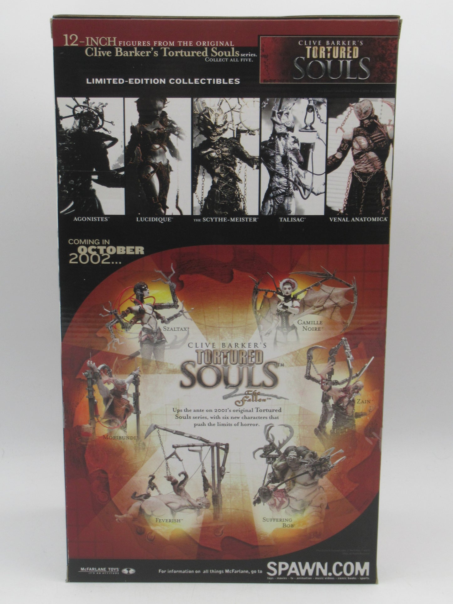 CLIVE BARKER'S TORTURED SOULS Lucidique 12" Figure - McFarlane Toys (2002) Limited Edition Collectible