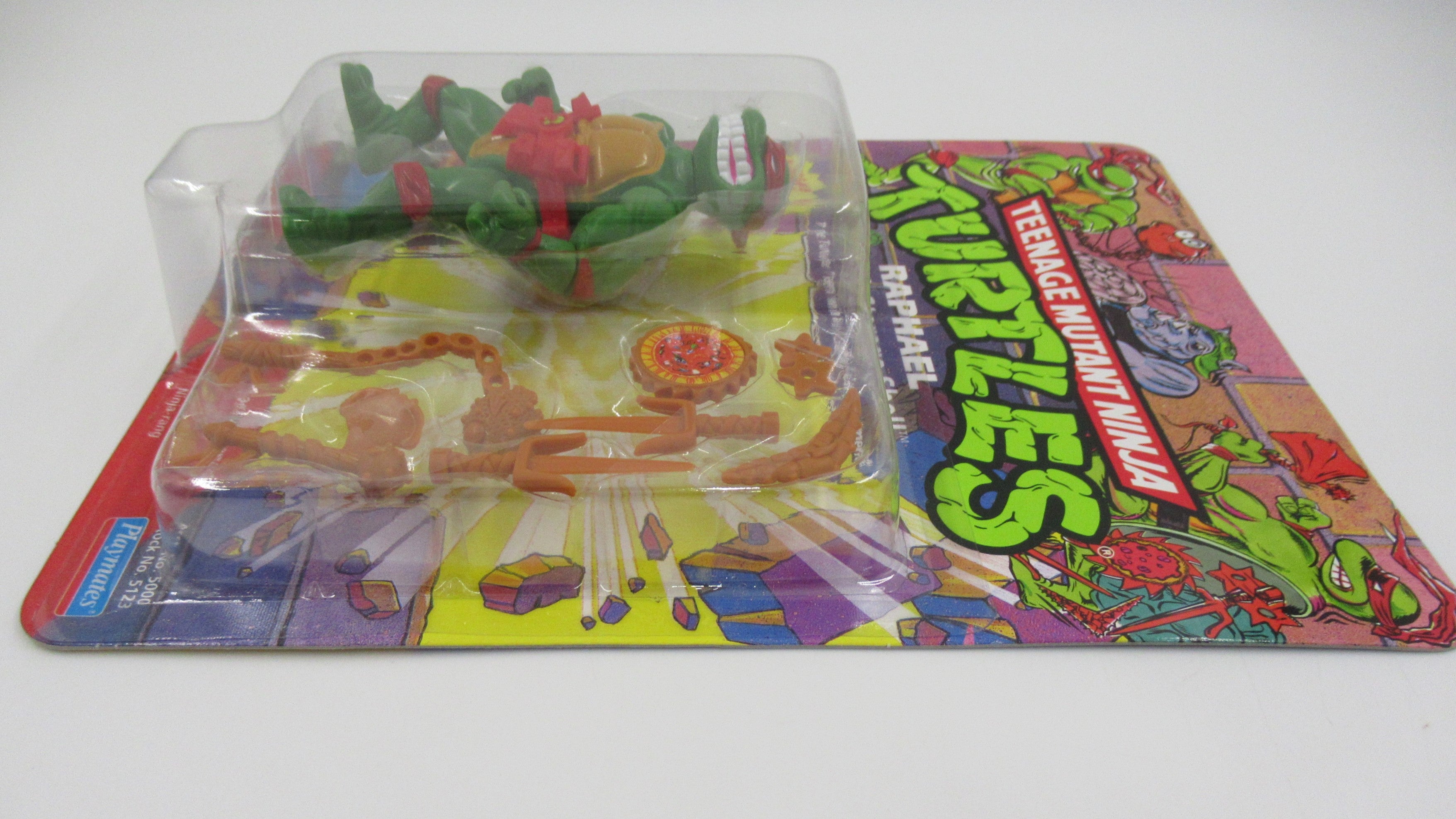 Teenage Mutant Ninja Turtles Storage Shell TMNTs Action Figure Set of 4 - Playmates (1991)