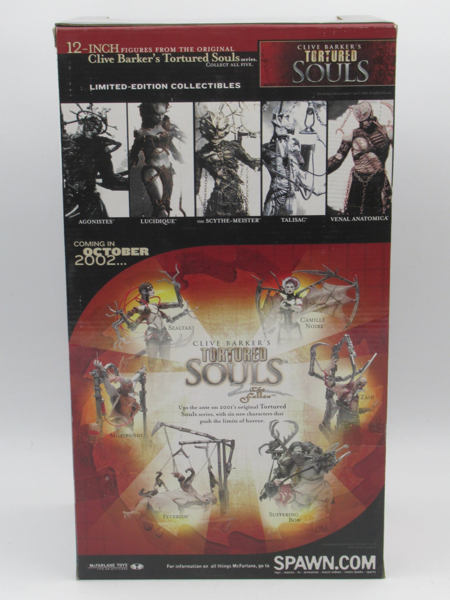 CLIVE BARKER'S TORTURED SOULS Talisac 12" Figure - McFarlane Toys (2002) Limited Edition Collectible