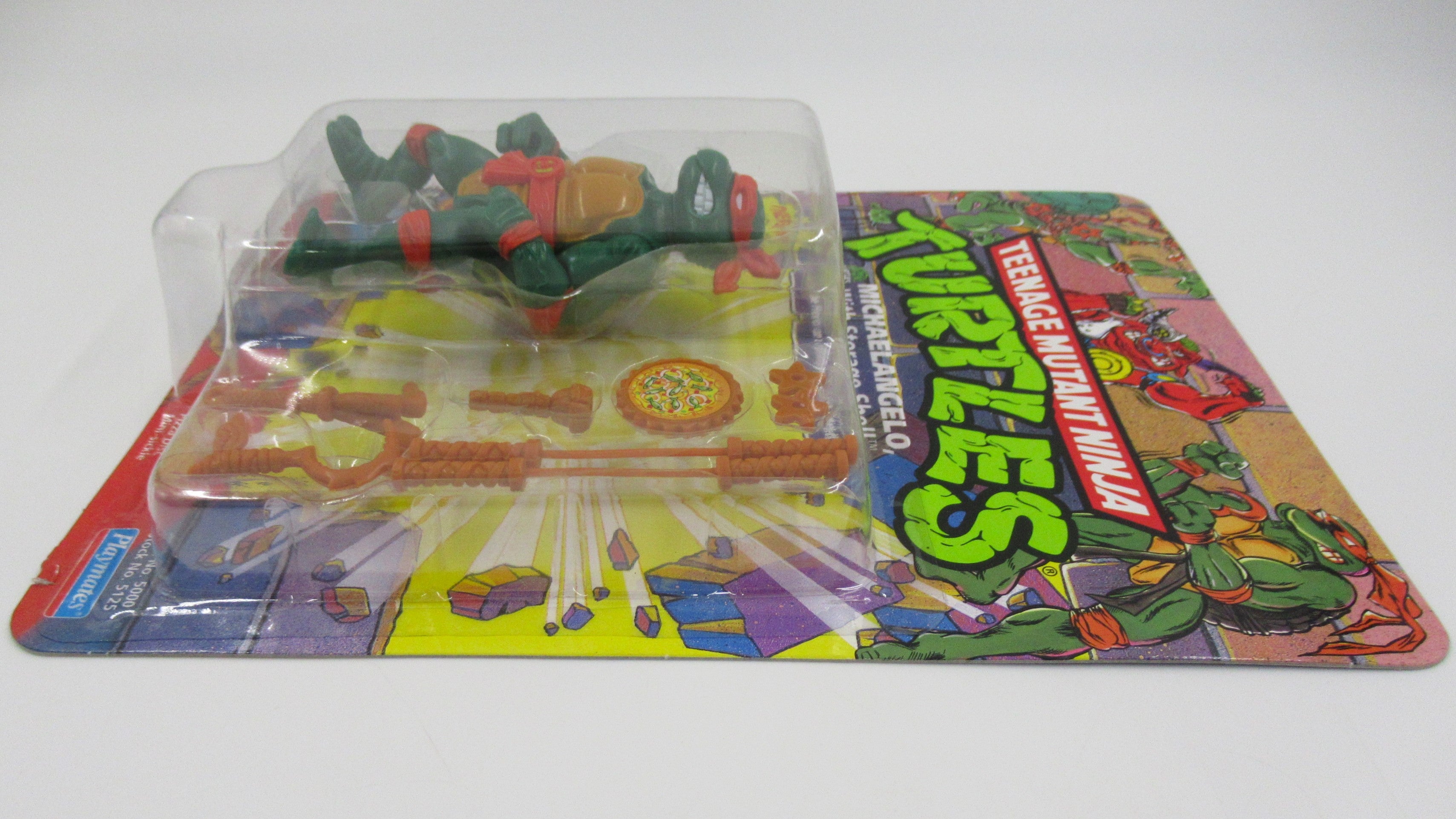 Teenage Mutant Ninja Turtles Storage Shell TMNTs Action Figure Set of 4 - Playmates (1991)