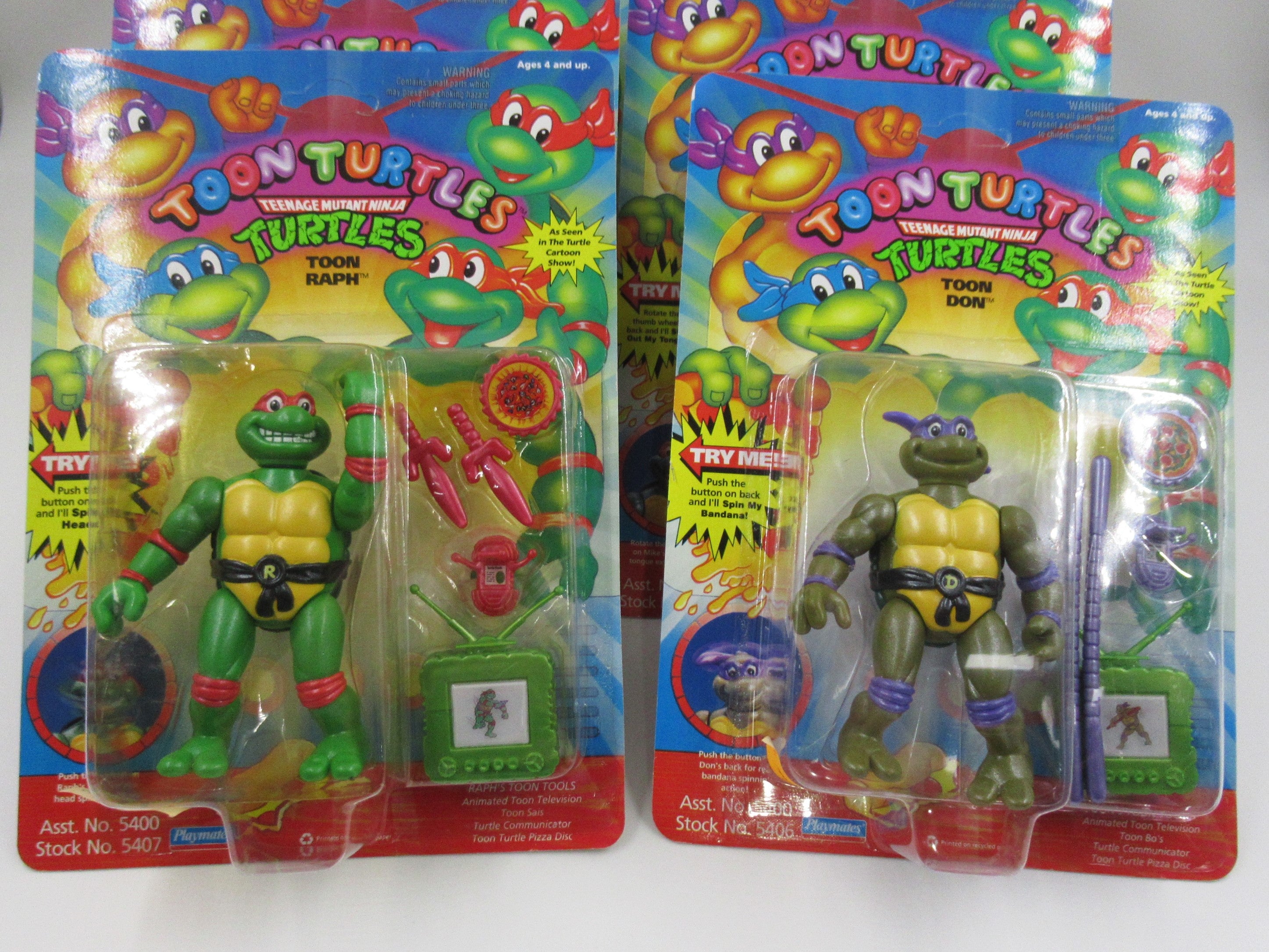 Teenage Mutant Ninja Turtles Toon Turtles TMNTs Complete 4.5