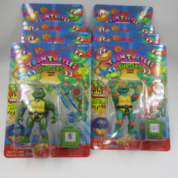 Teenage Mutant Ninja Turtles Toon Turtles TMNTs Complete 4.5" Figure Set of 11 - Playmates (1993)